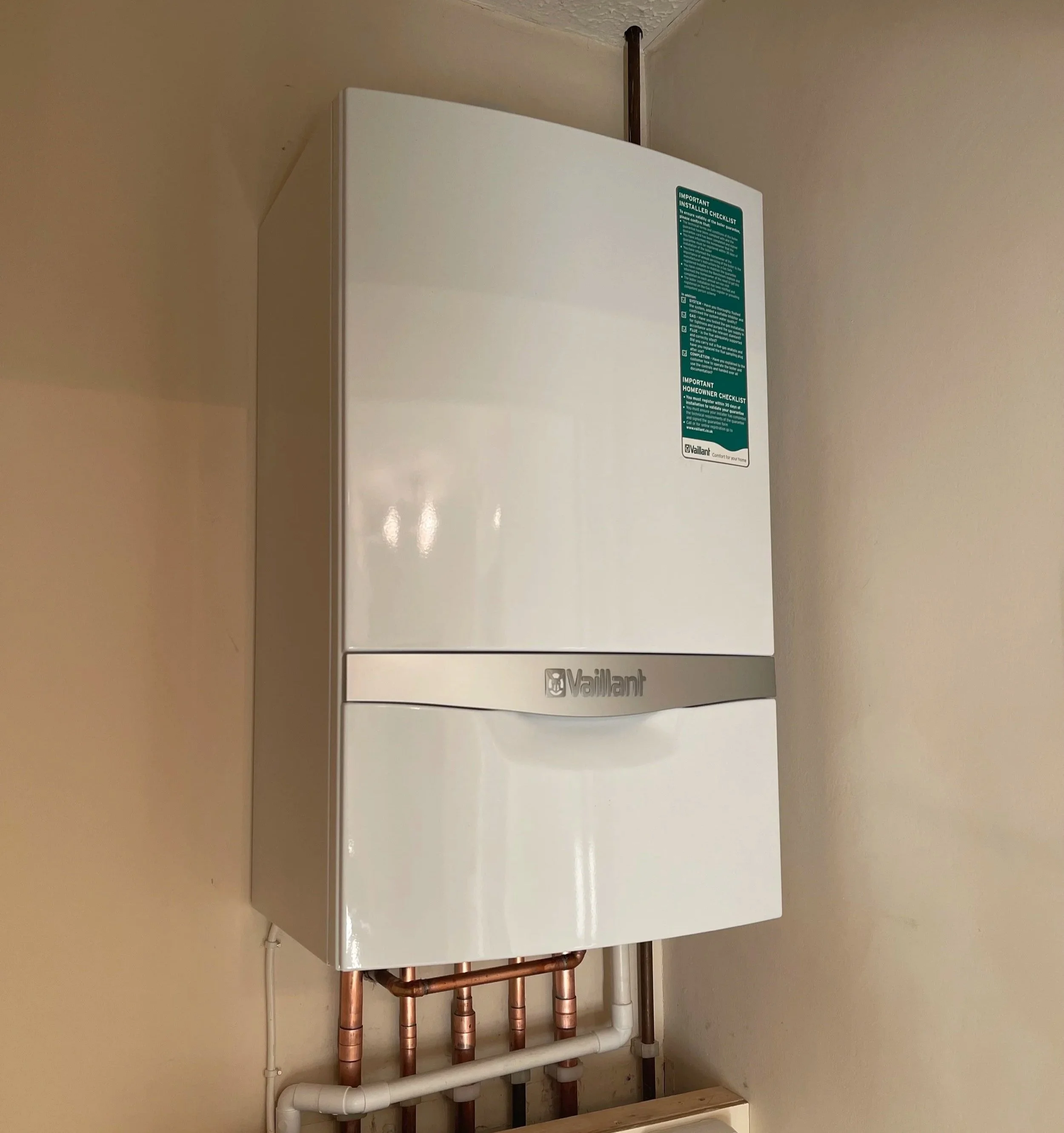 New Combi Boiler Installation