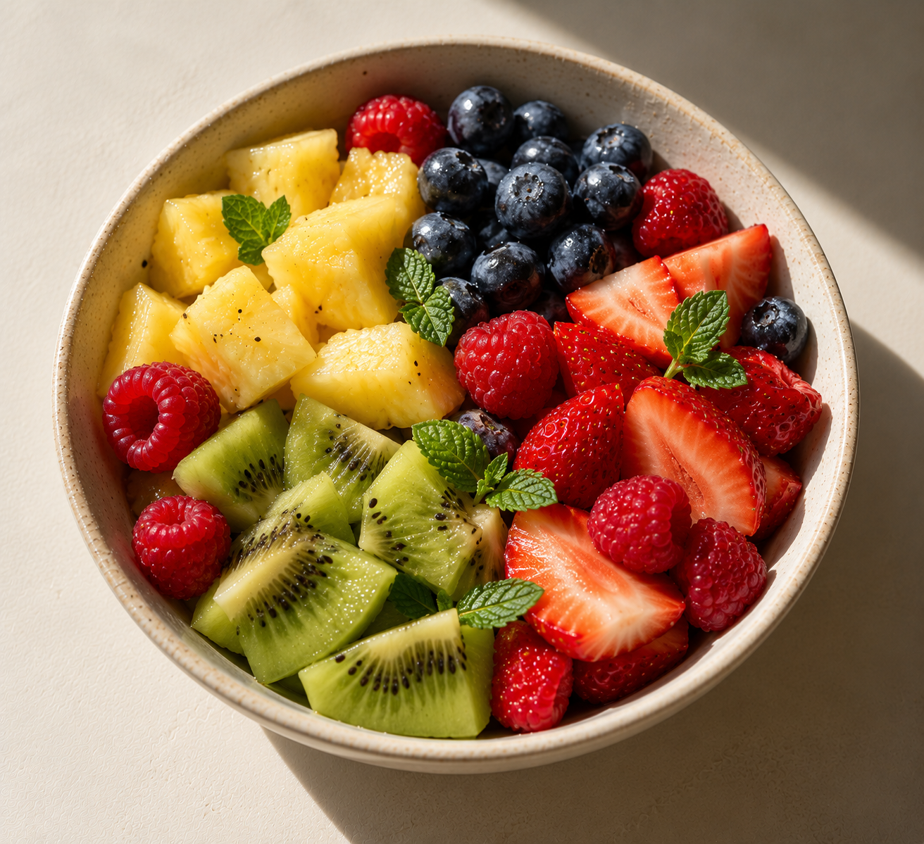 Organic fruit and berries