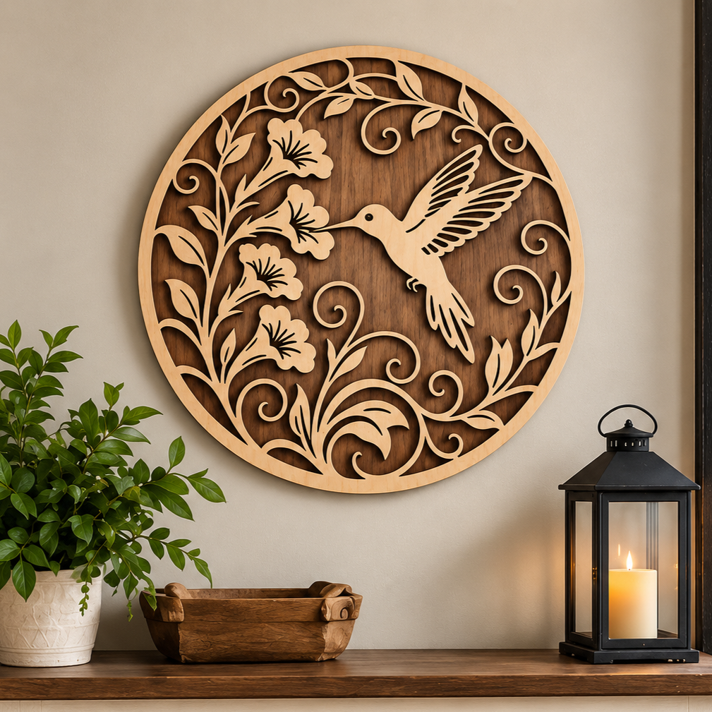Hummingbird Wall Art