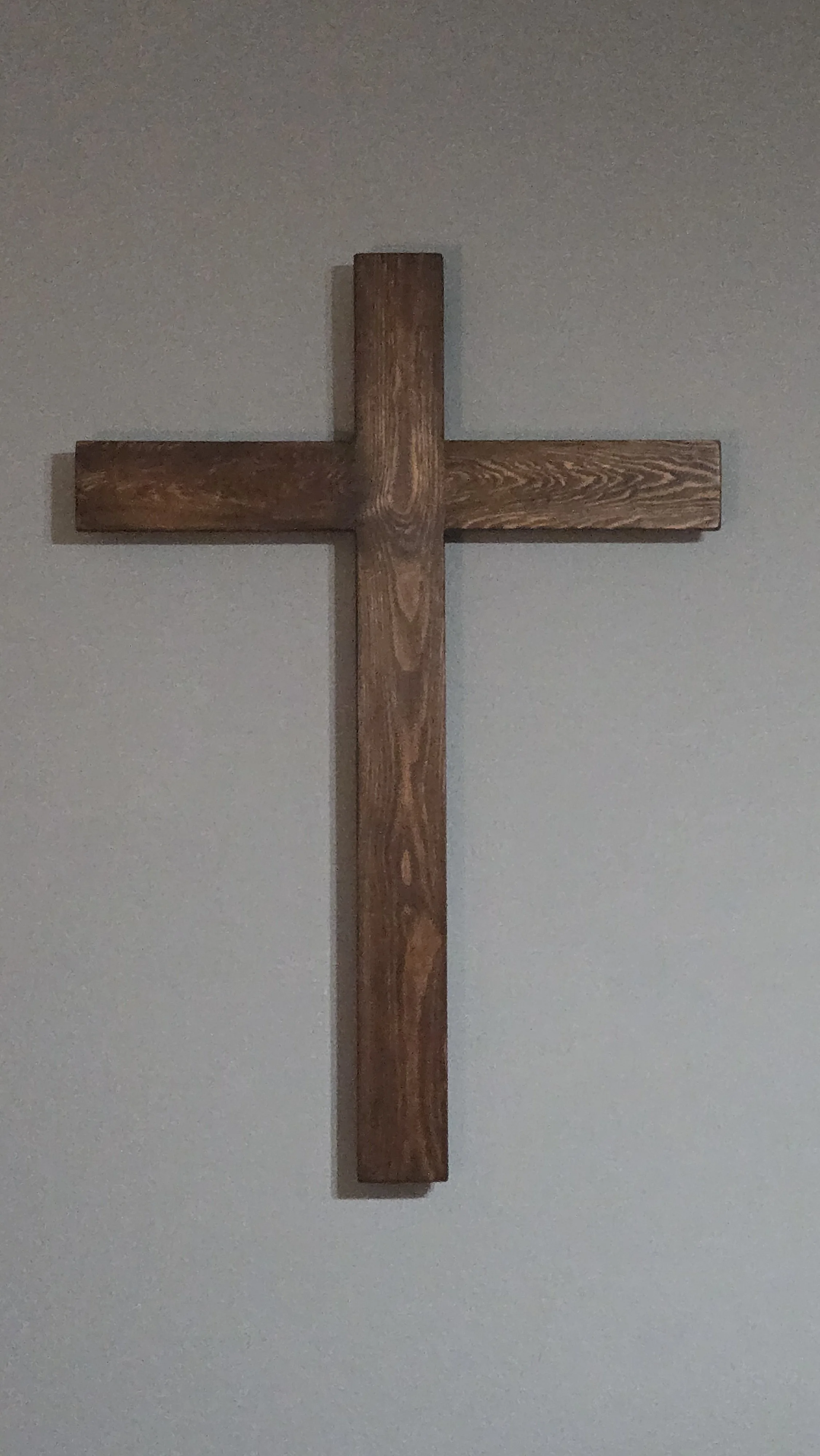 Wooden Back Lite Cross