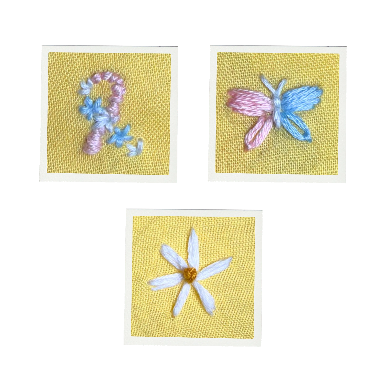 Featured Pregnancy and Infant Loss Flash Designs: PAIL Ribbon, Butterfly, and Charlie's Daisy