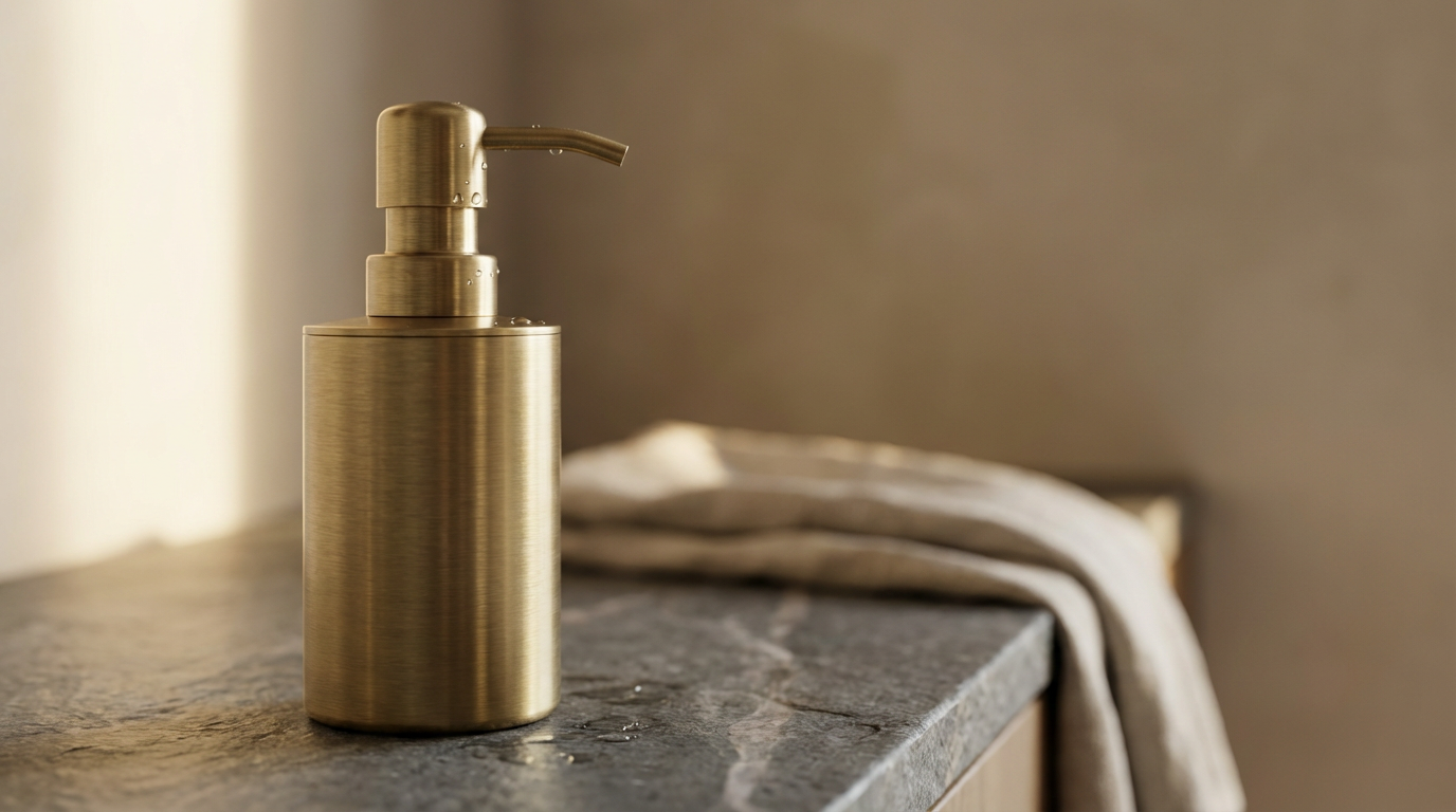 Brass Soap Dispenser