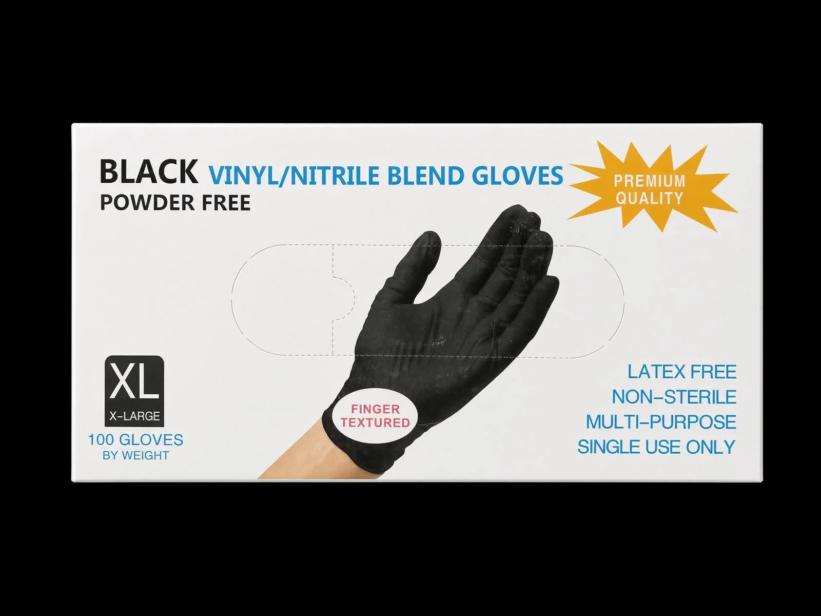 Nitryl Gloves XL 100ct