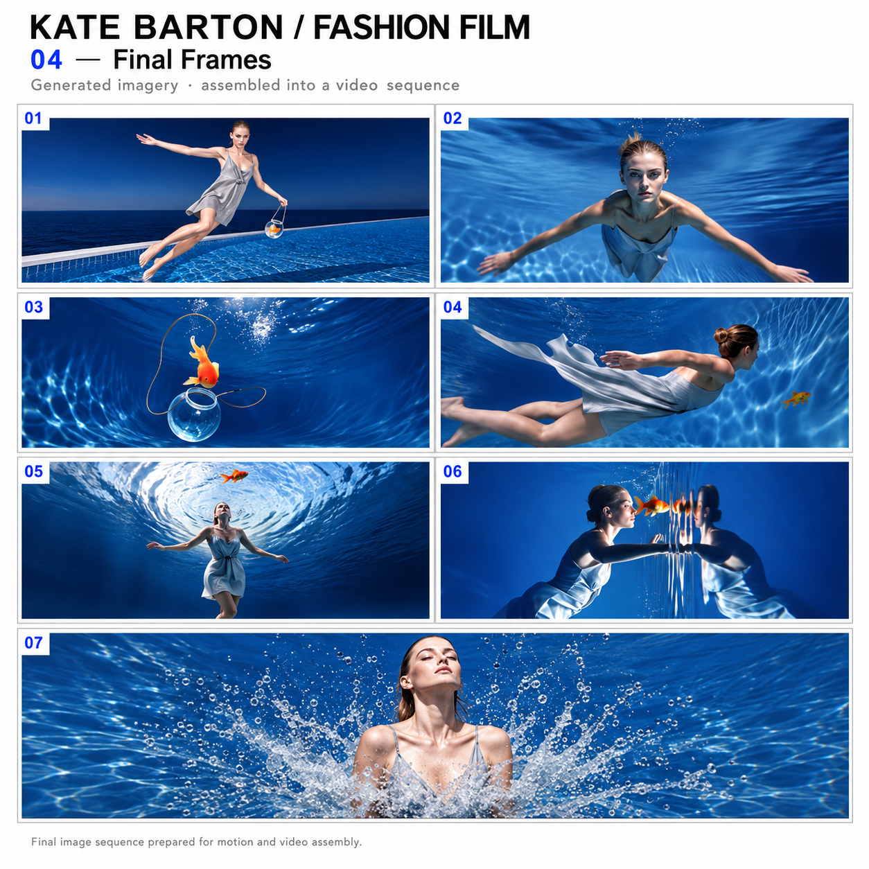 Seven-frame underwater fashion film sequence.png