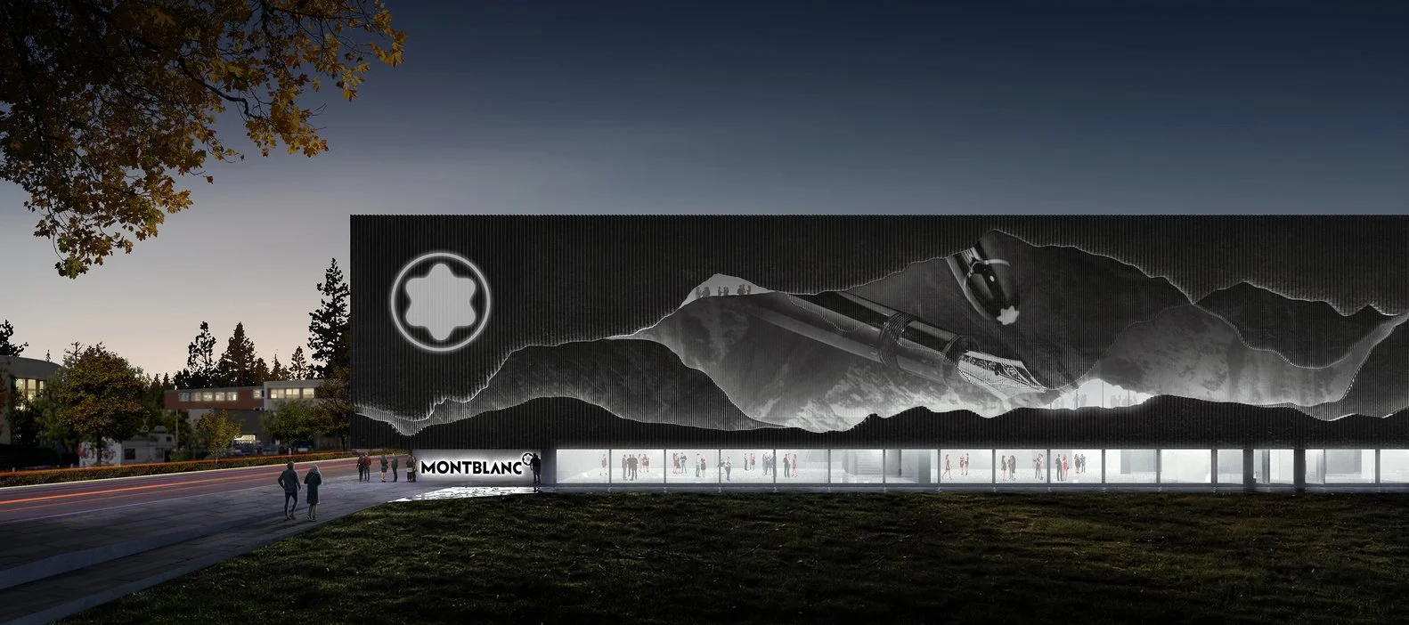 Montblanc Haus, Hambourg, 2018 - 2019