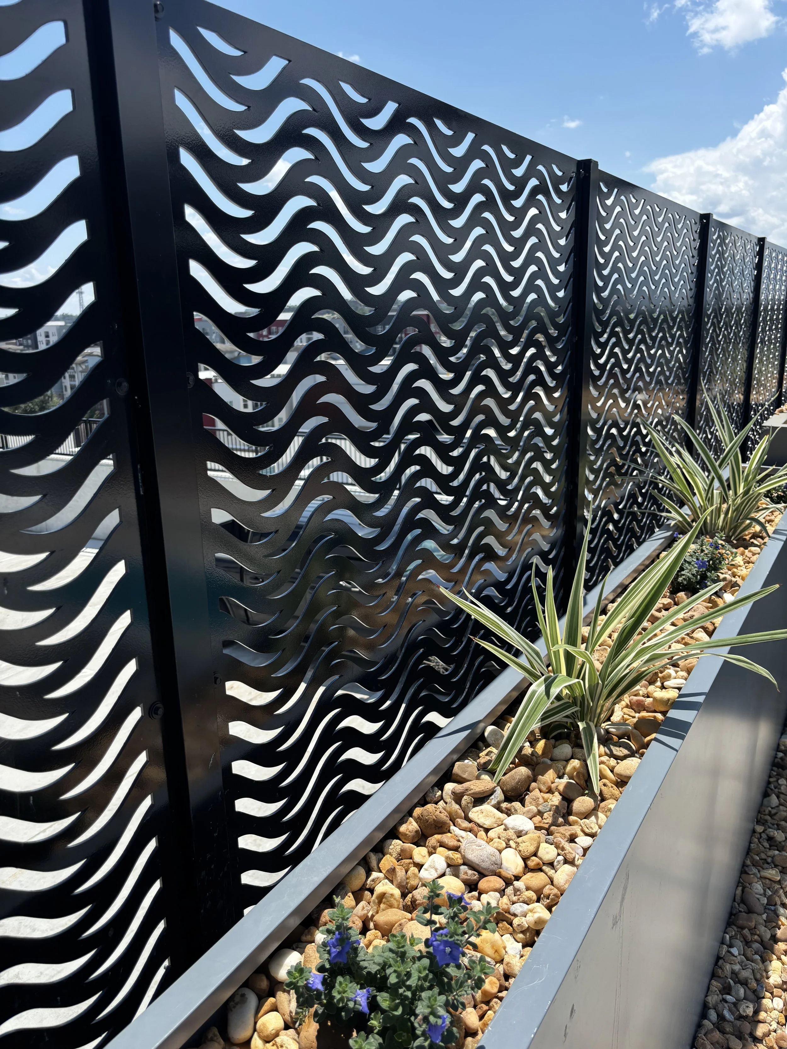 Custom decorative fencing in Tallahassee