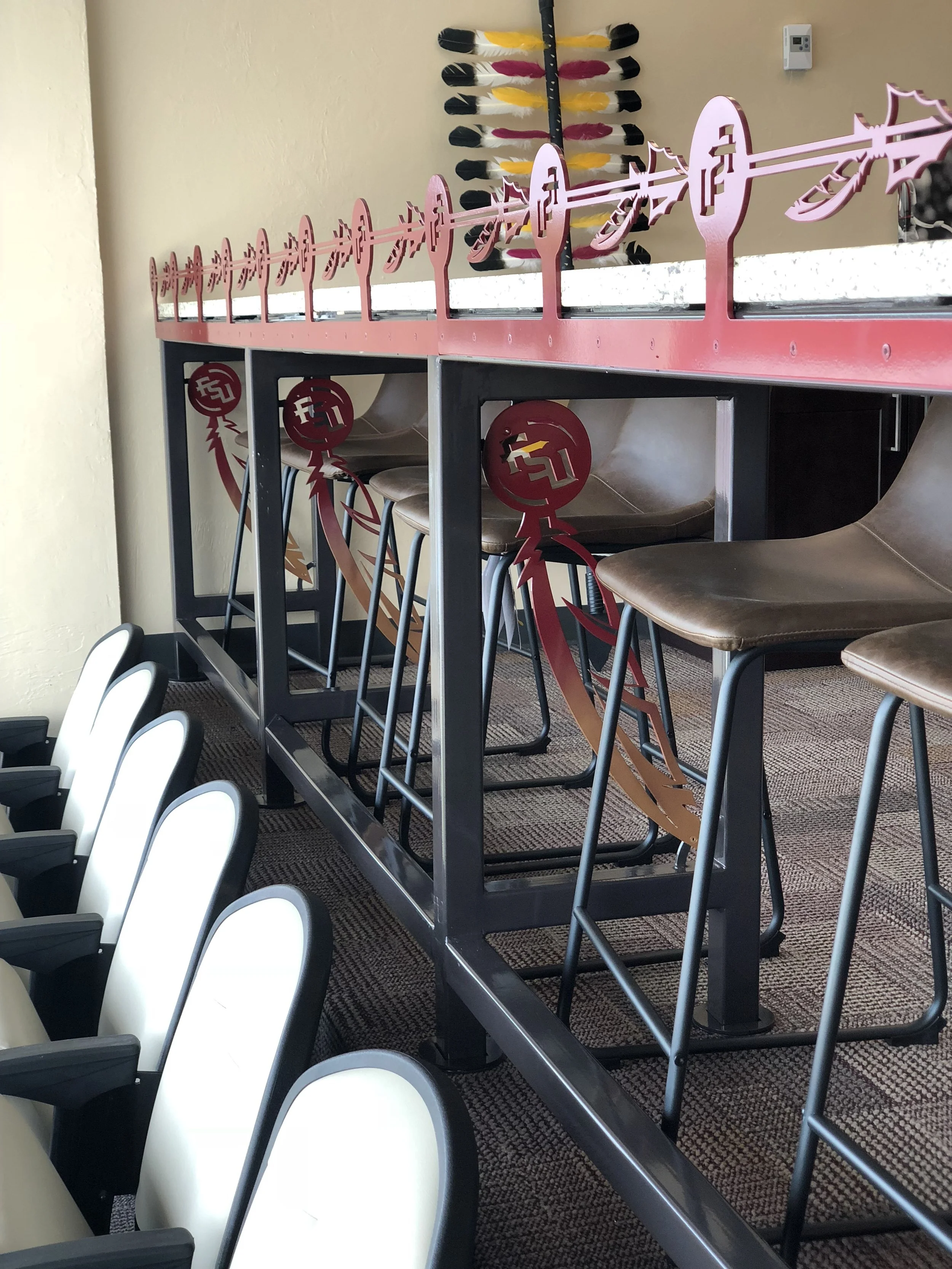 Custom FSU Metal Decorative Metal Fabrication