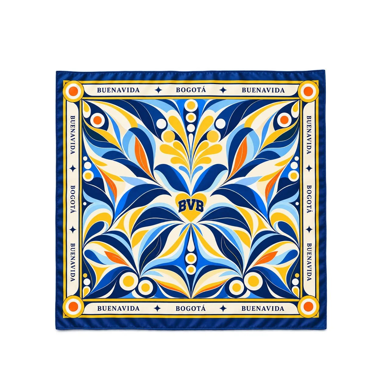 BVB BOGOTÁ SILK SCARF — BUENAVIDA BEACH 2027
