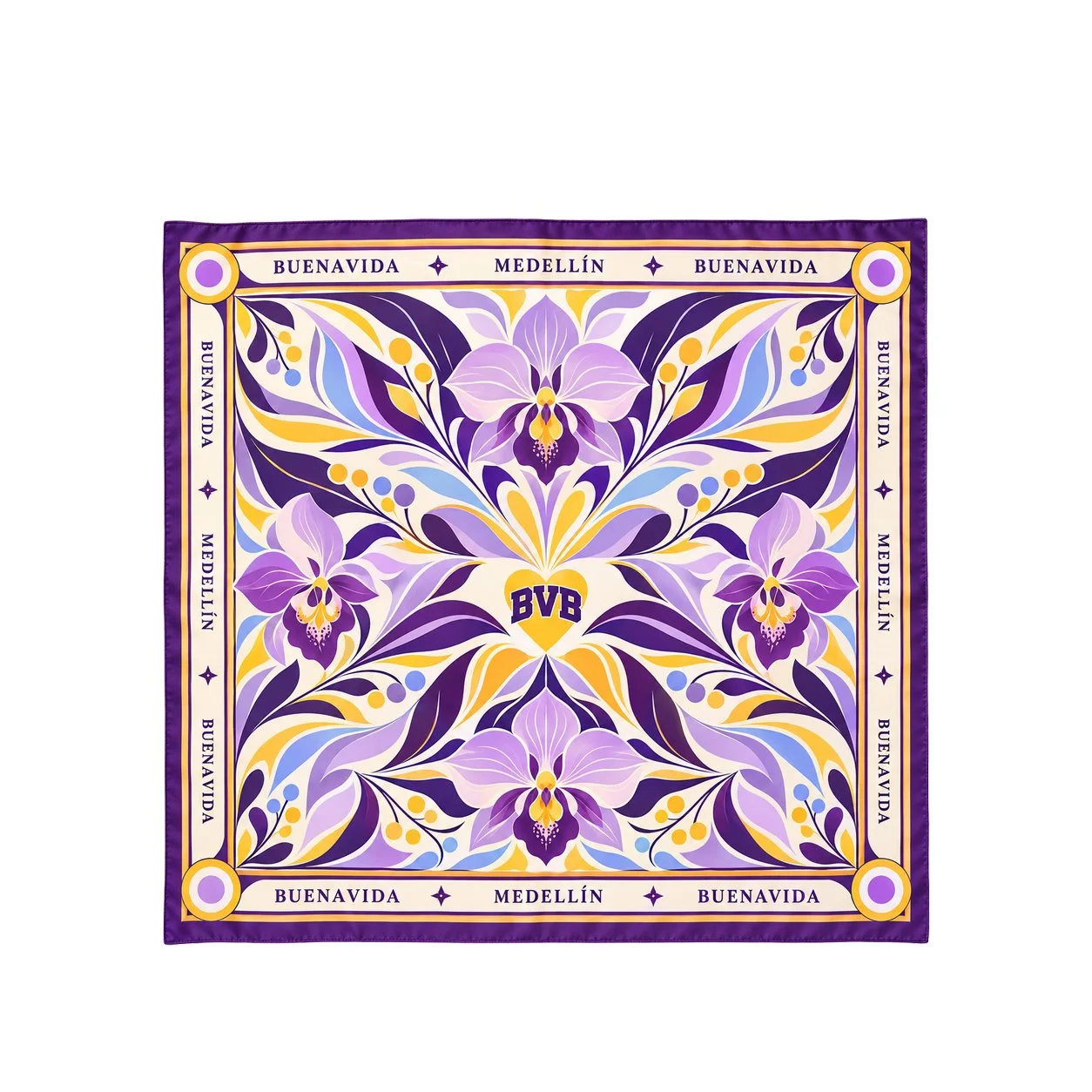 BVB MEDELLÍN SILK SCARF — BUENAVIDA BEACH 2027