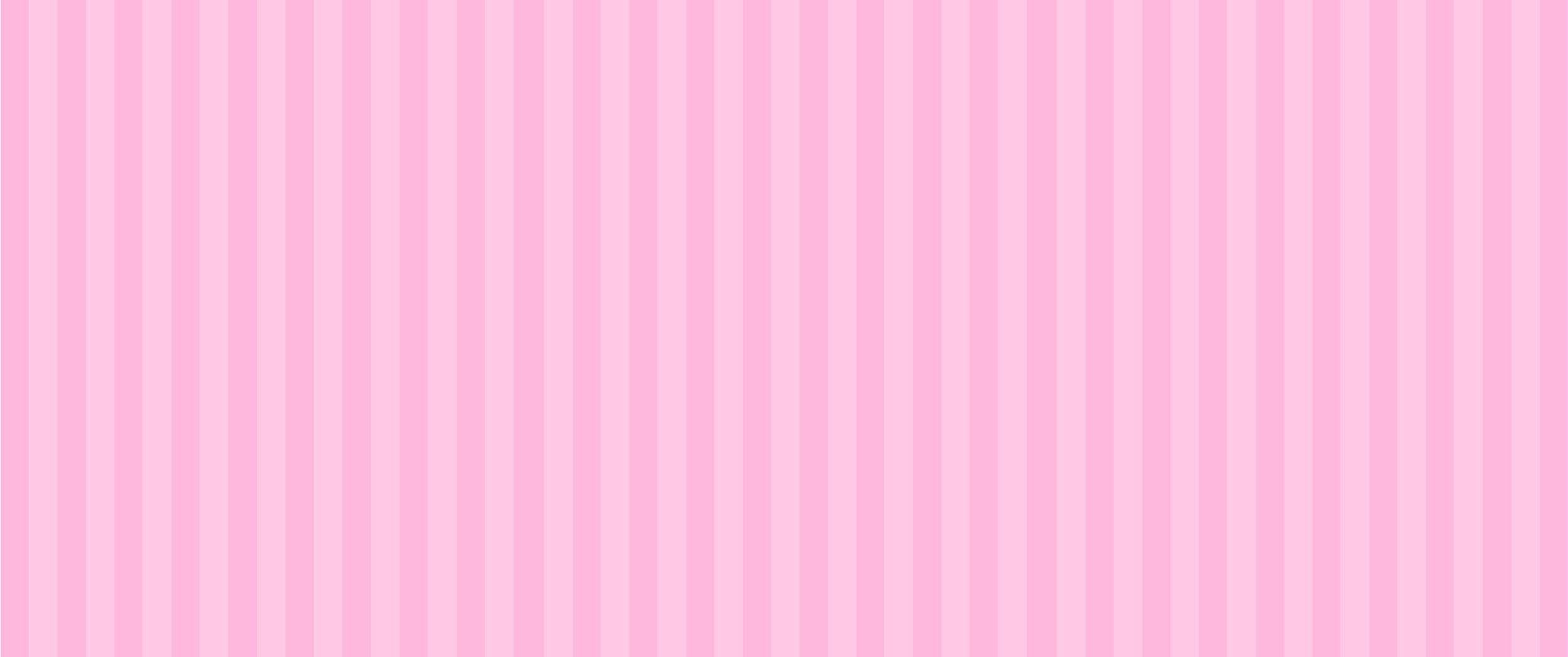 Pink background with vertical stripes alternating between light pink and darker pink.