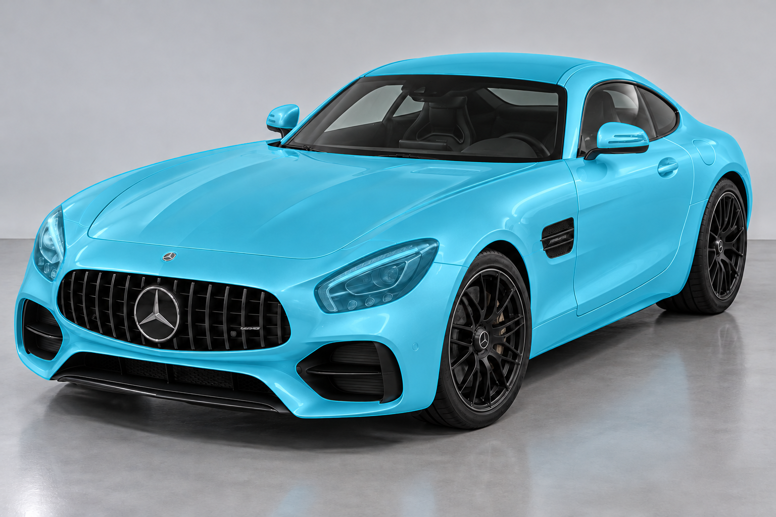 Mercedes met volledige PPF-lakbescherming