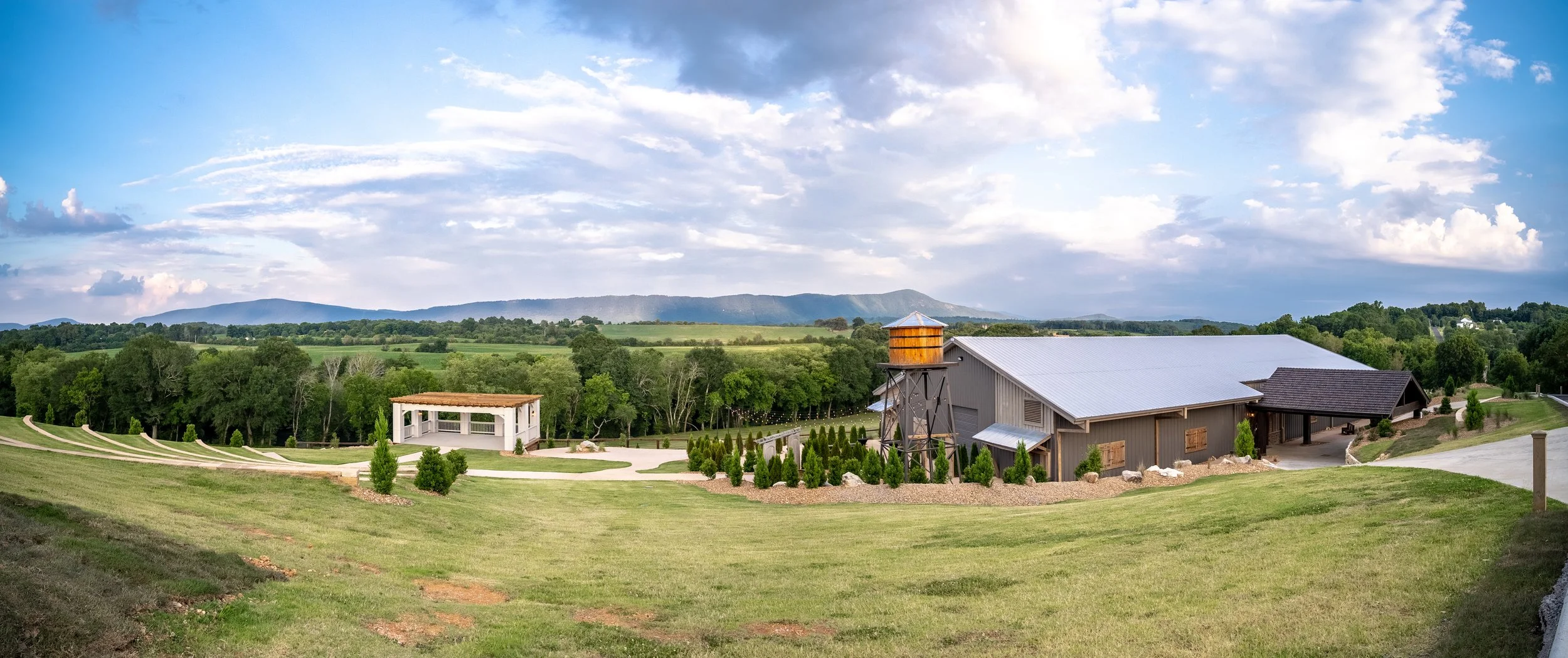 The Grand Hall and Amphitheater and the Ocoee River Estate in Tennessee