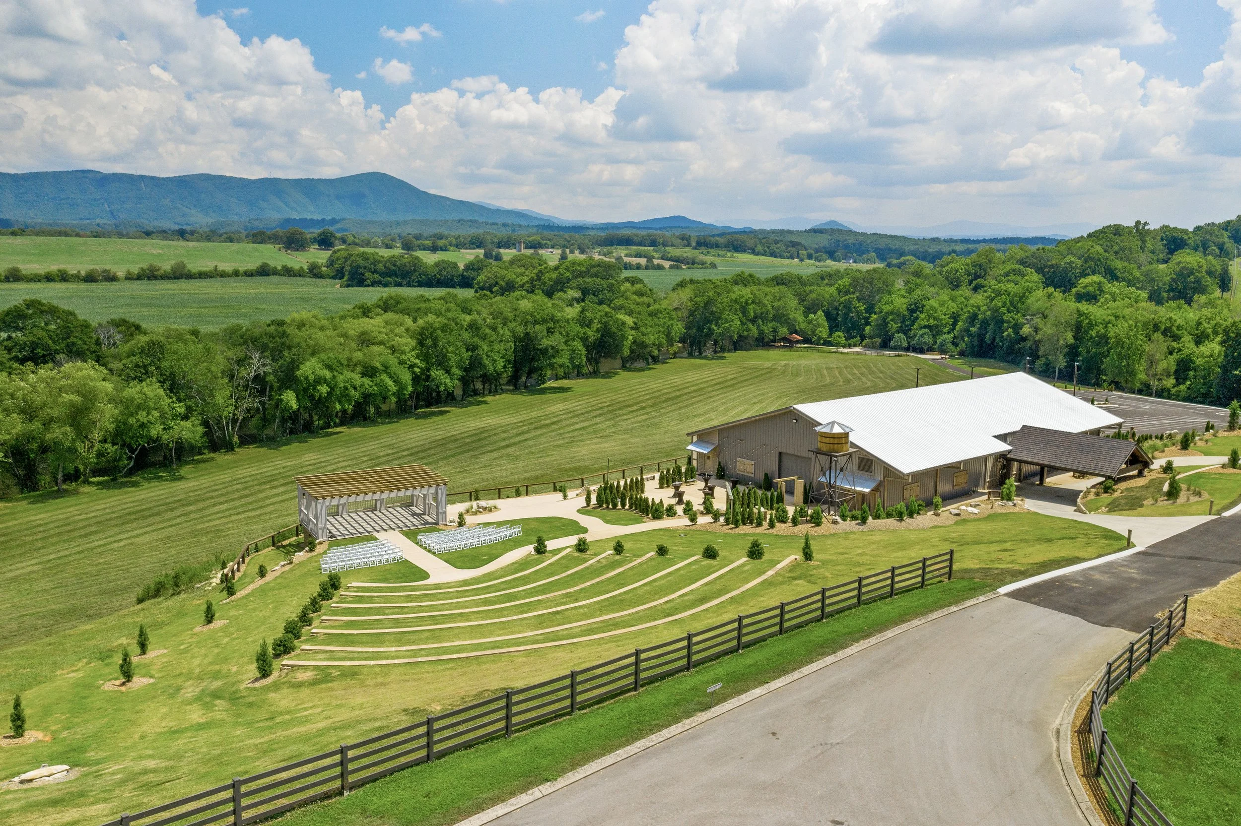 The Ocoee River Estate features over 53 acres property
