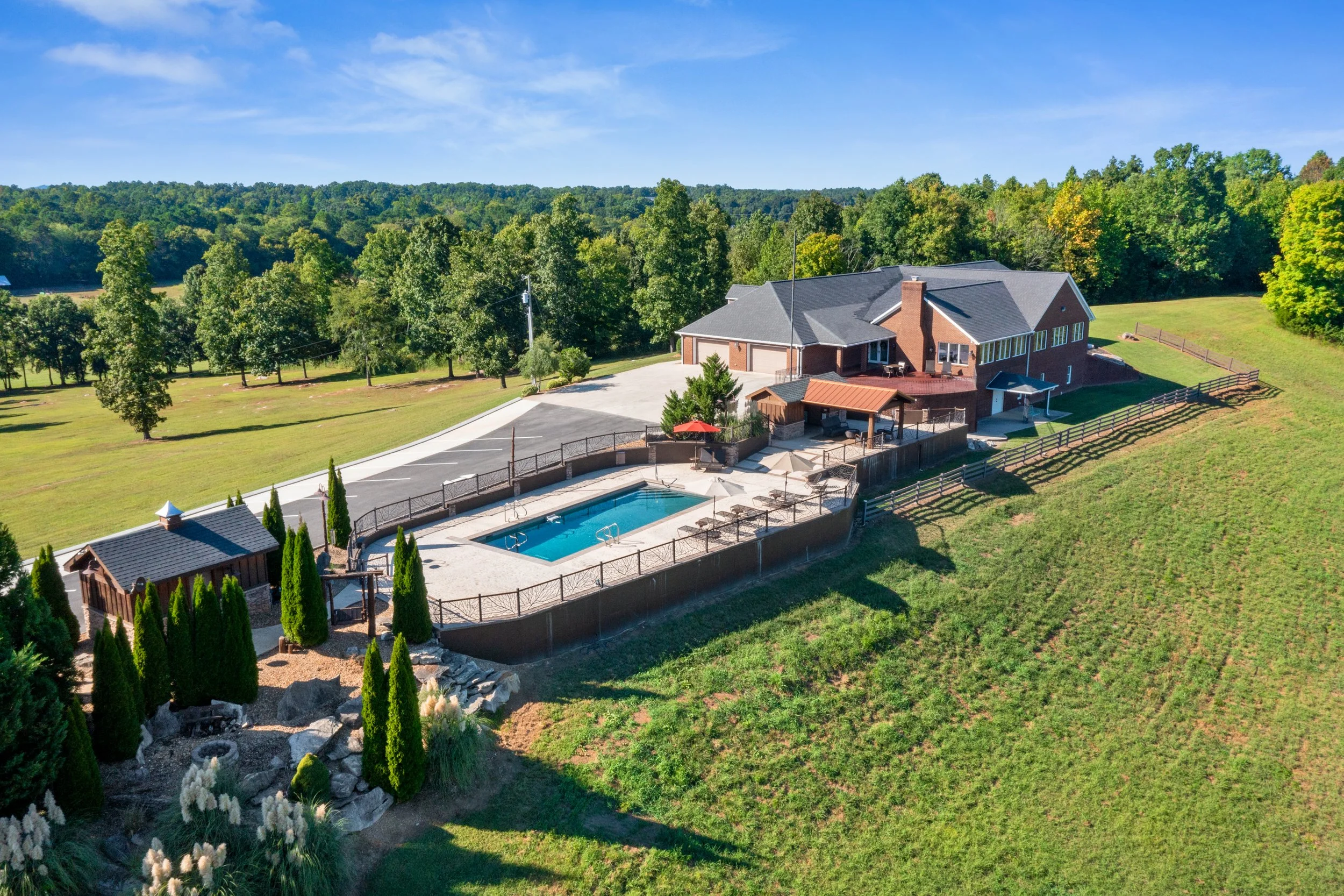 Main Residence at the Luxury Ocoee River Estate