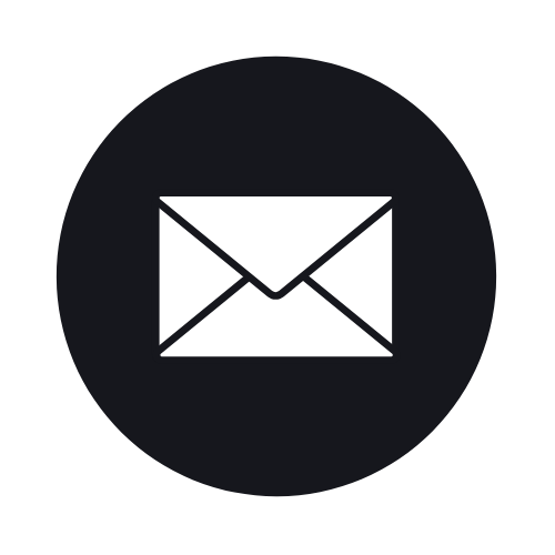 Envelope icon representing email or messaging.