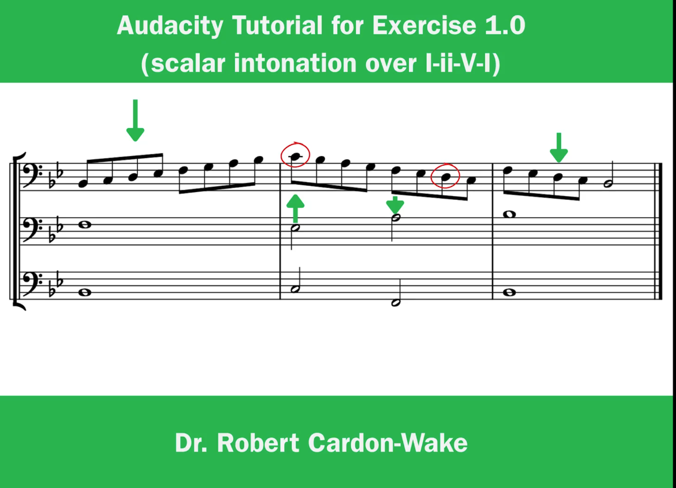Drones and Intonation
