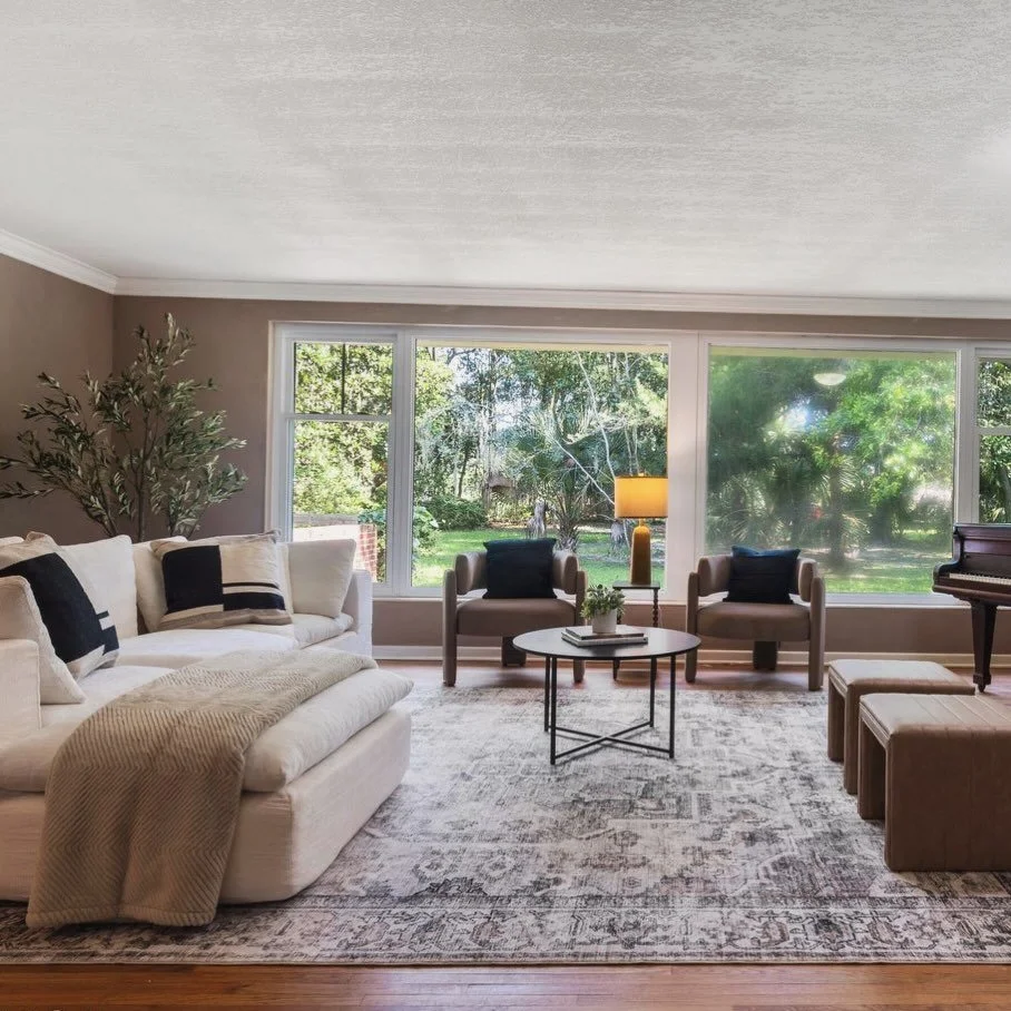 It&rsquo;s closing day for 1753 Jork Road &mdash; a project where we had the opportunity to lean into the home&rsquo;s mid-century architecture with modern, cozy touches✨

A careful pre-install walkthrough, curated pieces and strong communication bet