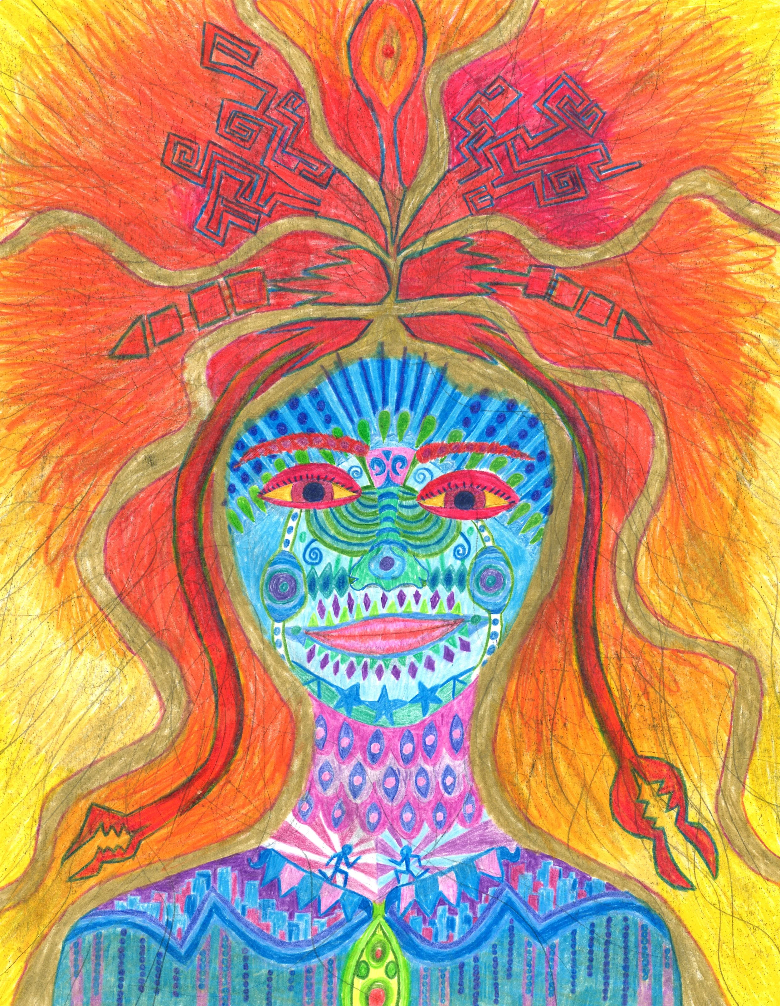 The Rainbow Lady
