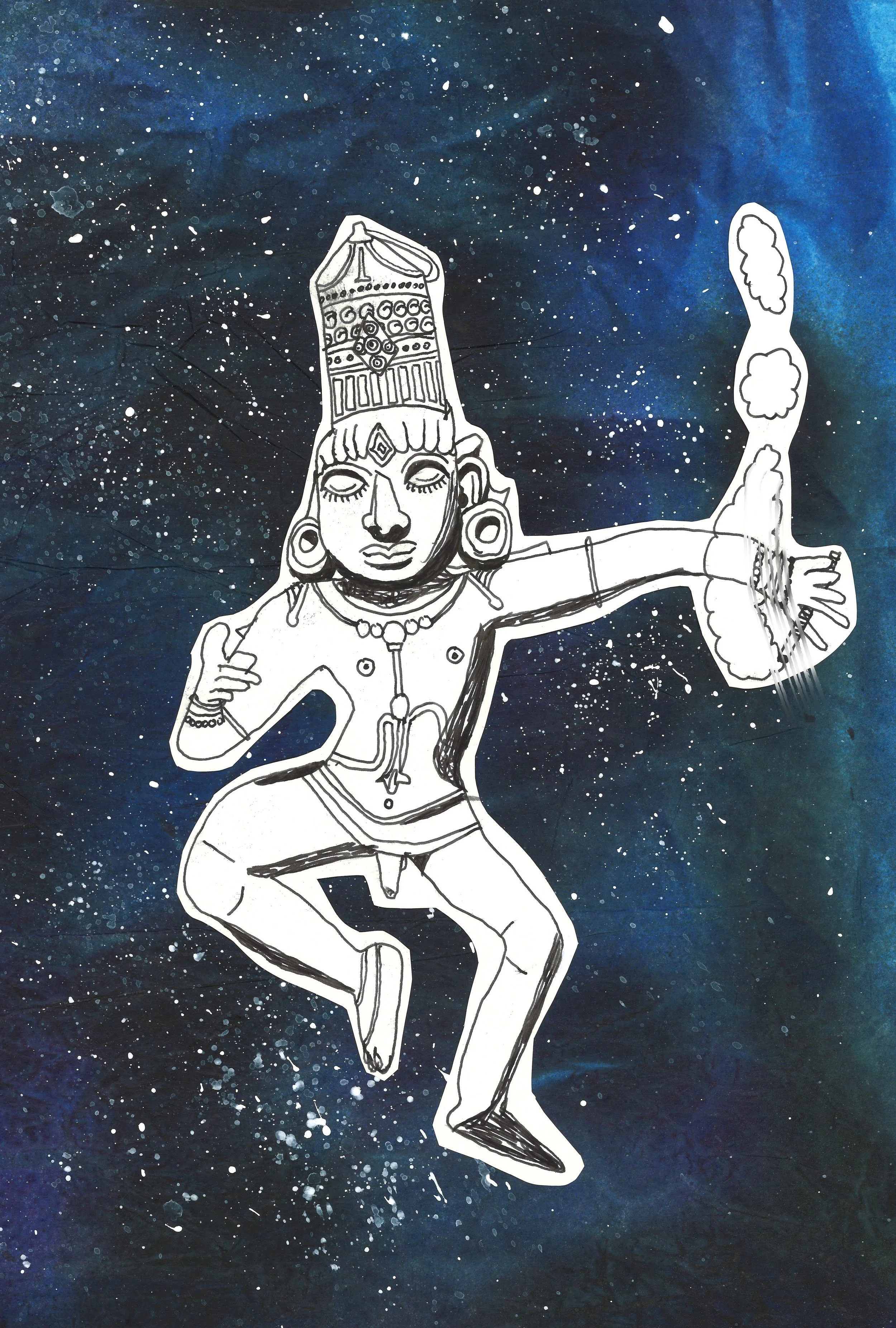 Dancing Krishna