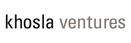 Khosla Ventures logo with black and gray text