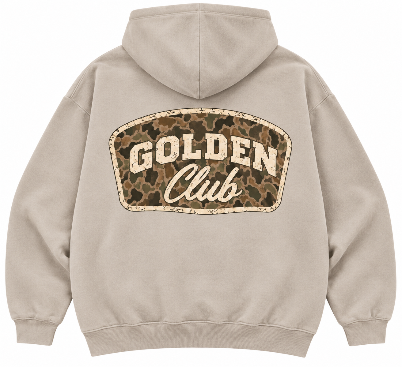 Kid's Golden Camo Hoodie