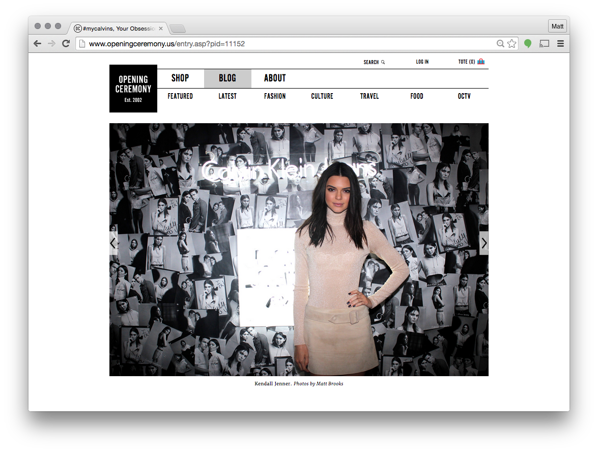 Opening Ceremony – Editorial Contributor