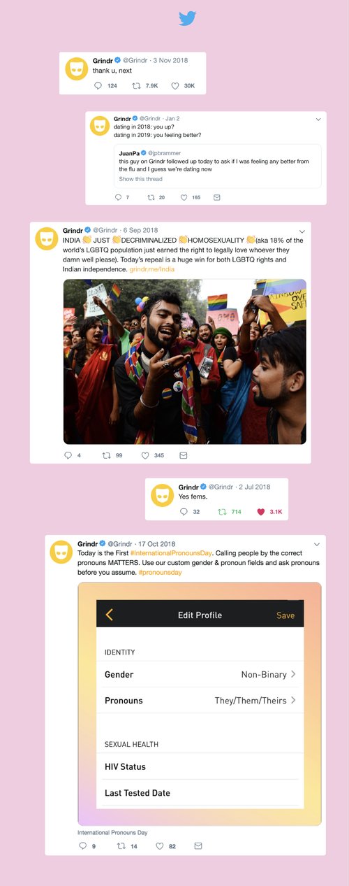 Grindr/INTO – Sr. Social Media Manager