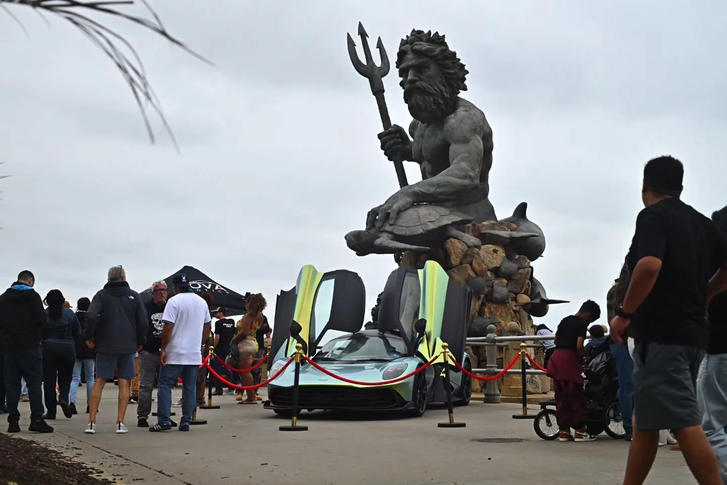 COVA Exotic car show held at The Oceanfront boardwalk Virginia Beach, VA October 2026.