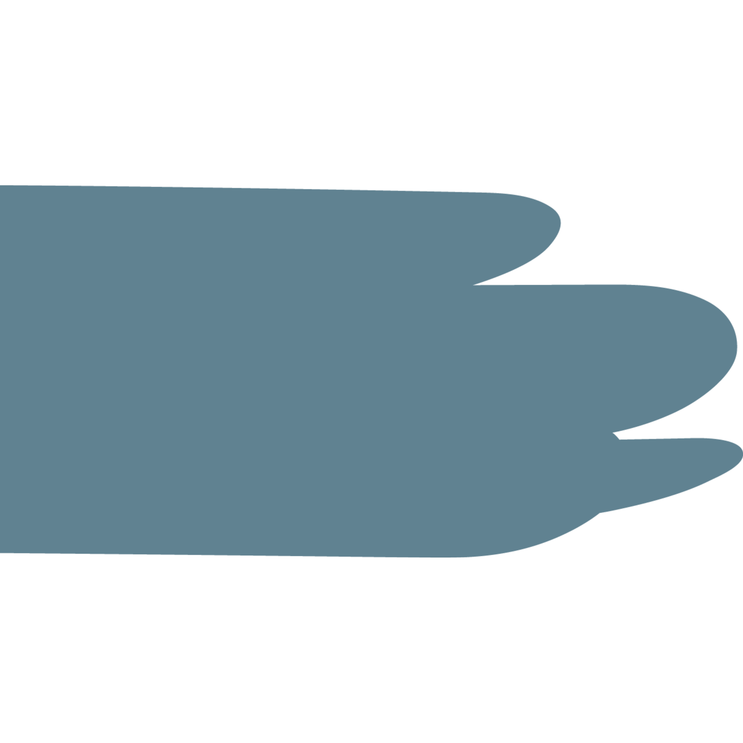 A gray dolphin-shaped object with a red-colored area at the tail end, set against a black background.