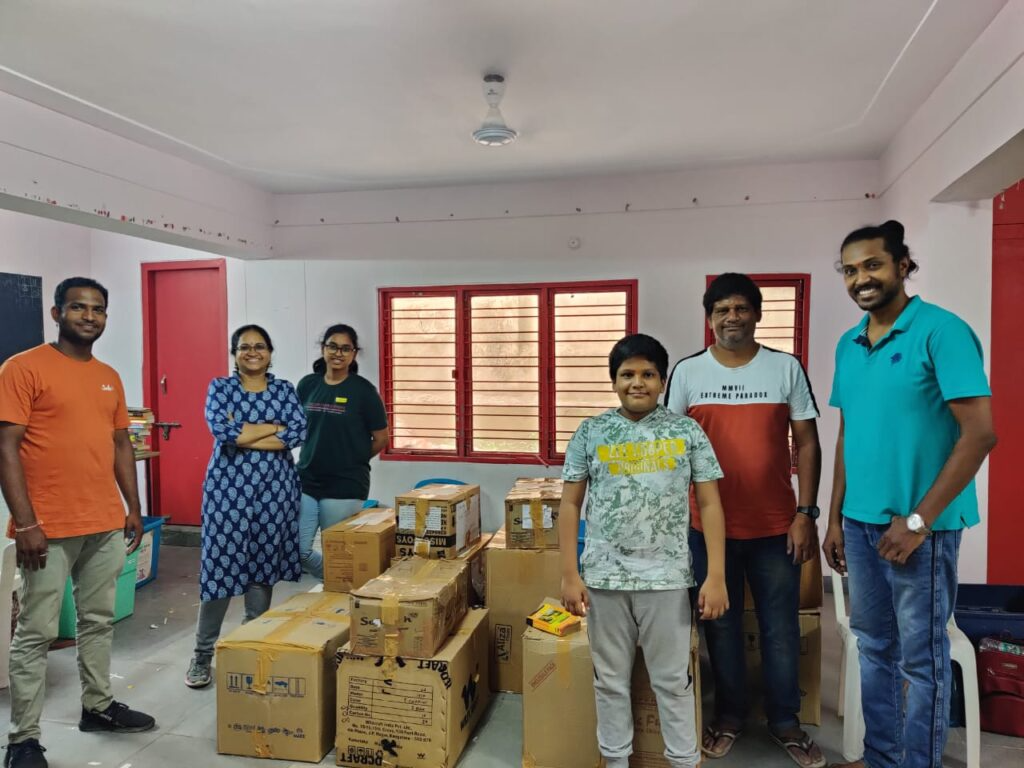 Book drives & shipment