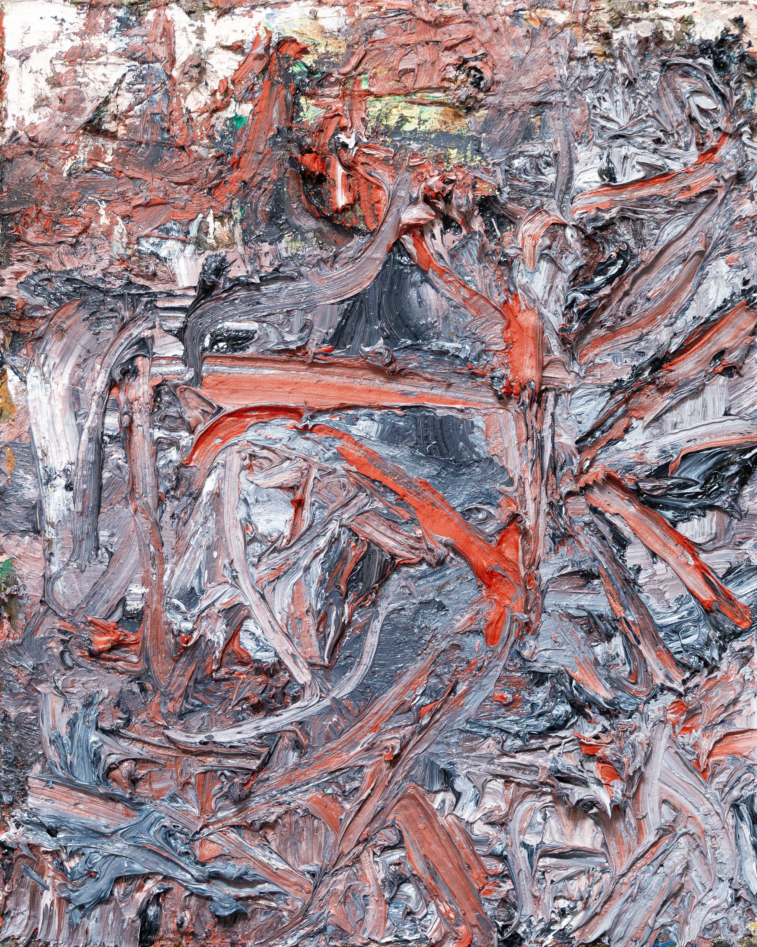 Bug II, 2025. Oil on canvas, 50 x 40cm (private collection)