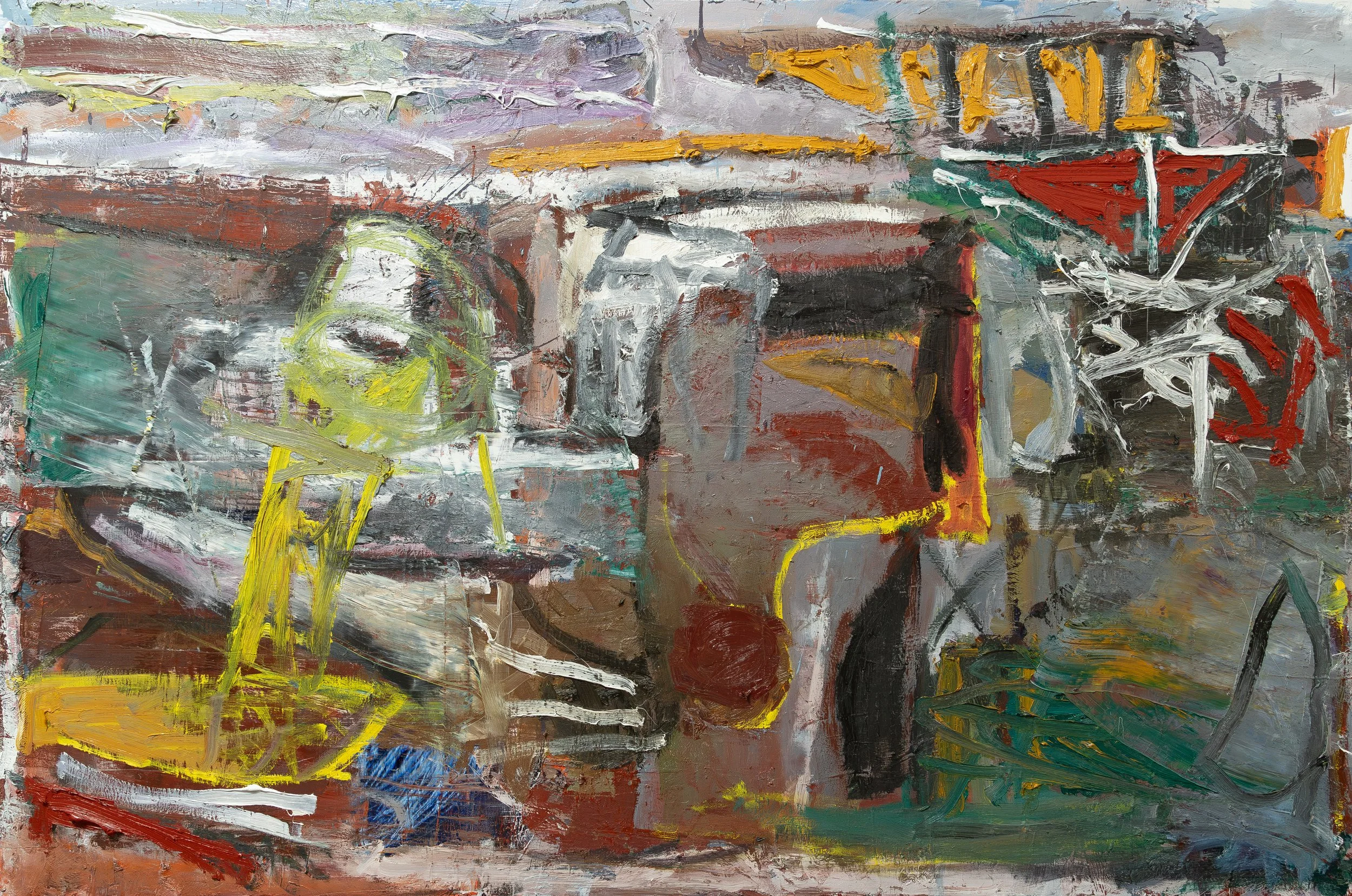 Painting 2026, 2026. Oil on canvas, 121 x 182cm