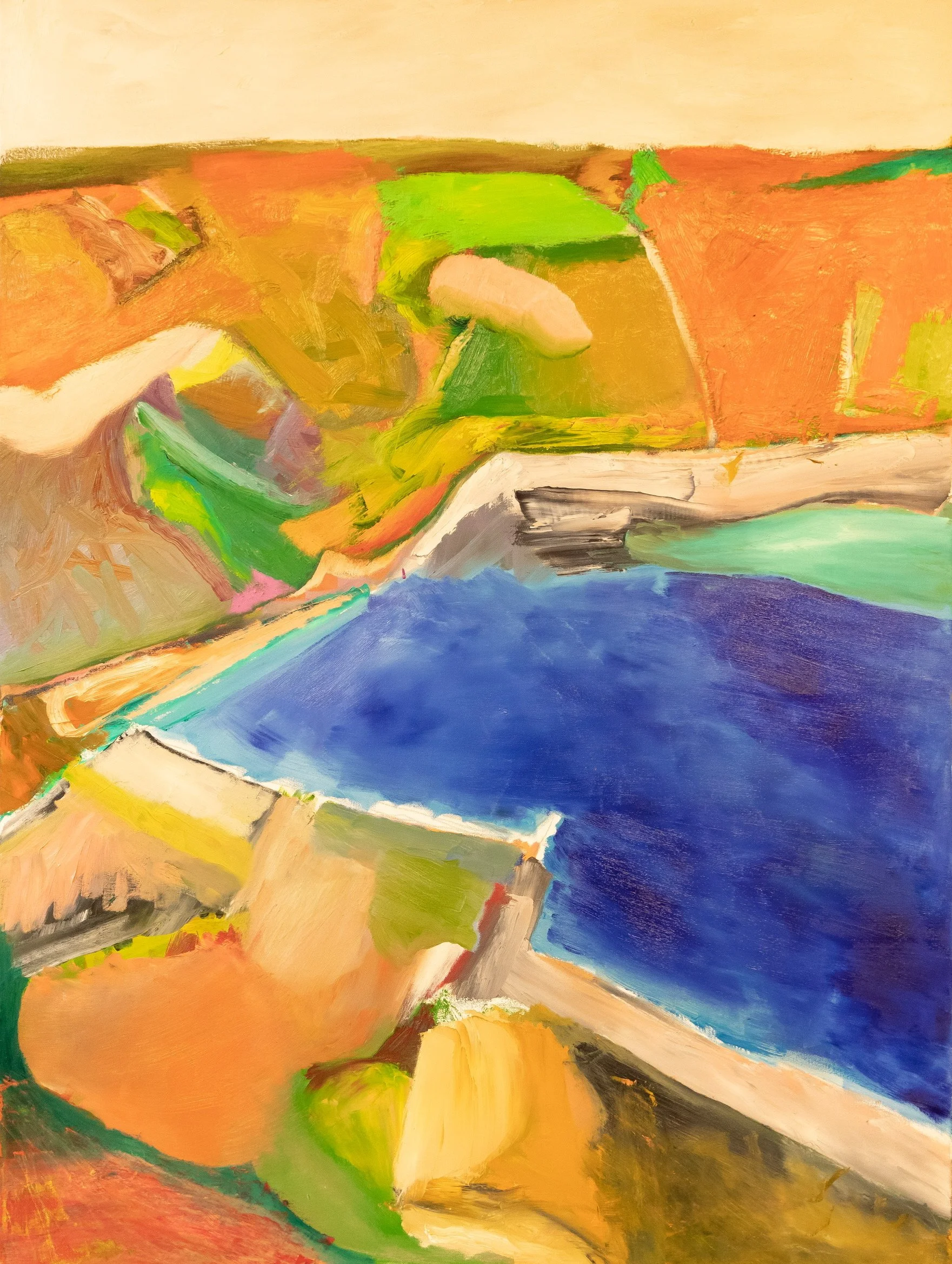 Those Afternoons, 2022. Oil on canvas, 121 x 91cm (private collection)