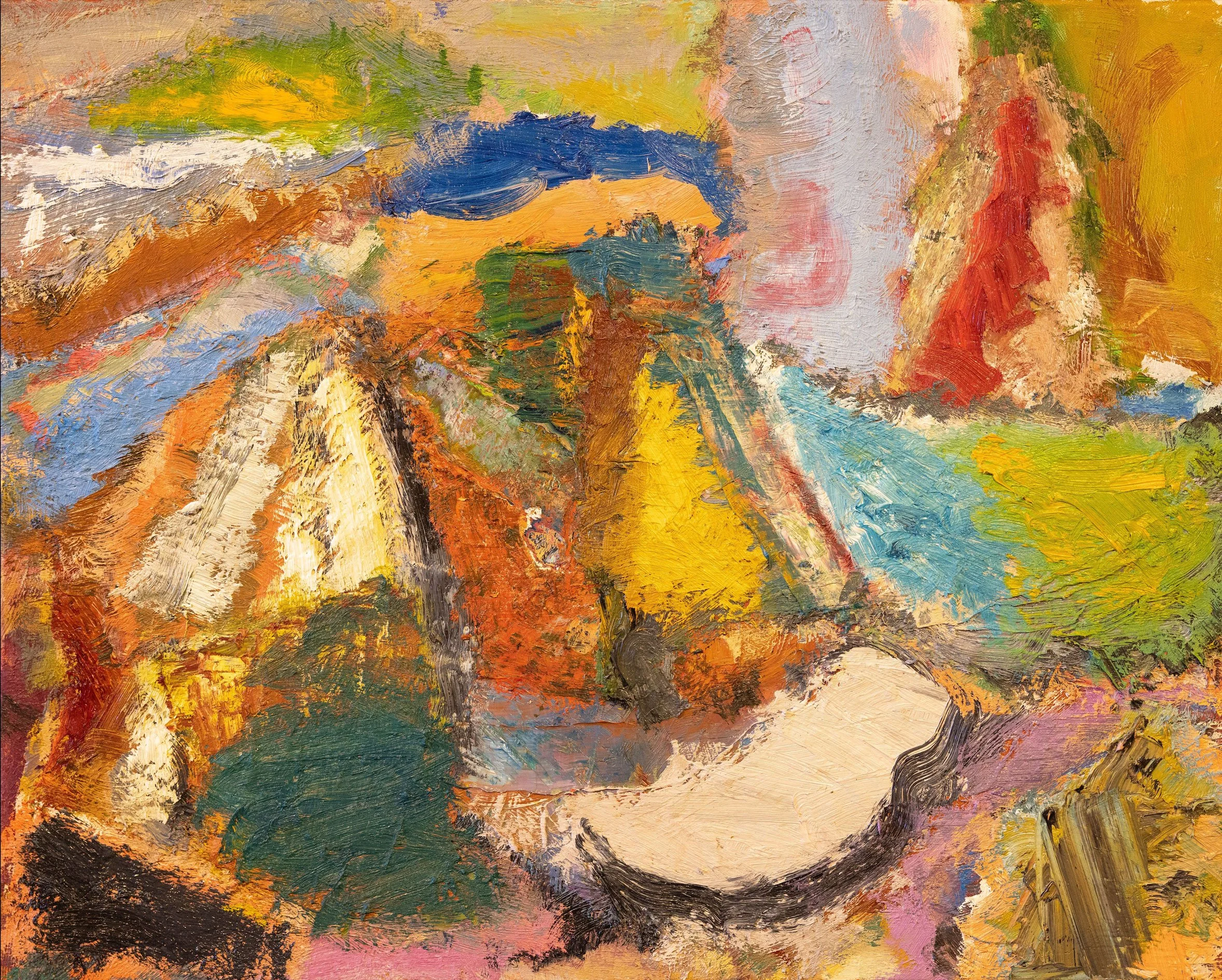 Grit, 2023. Oil on canvas, 61 x 76cm (private collection)