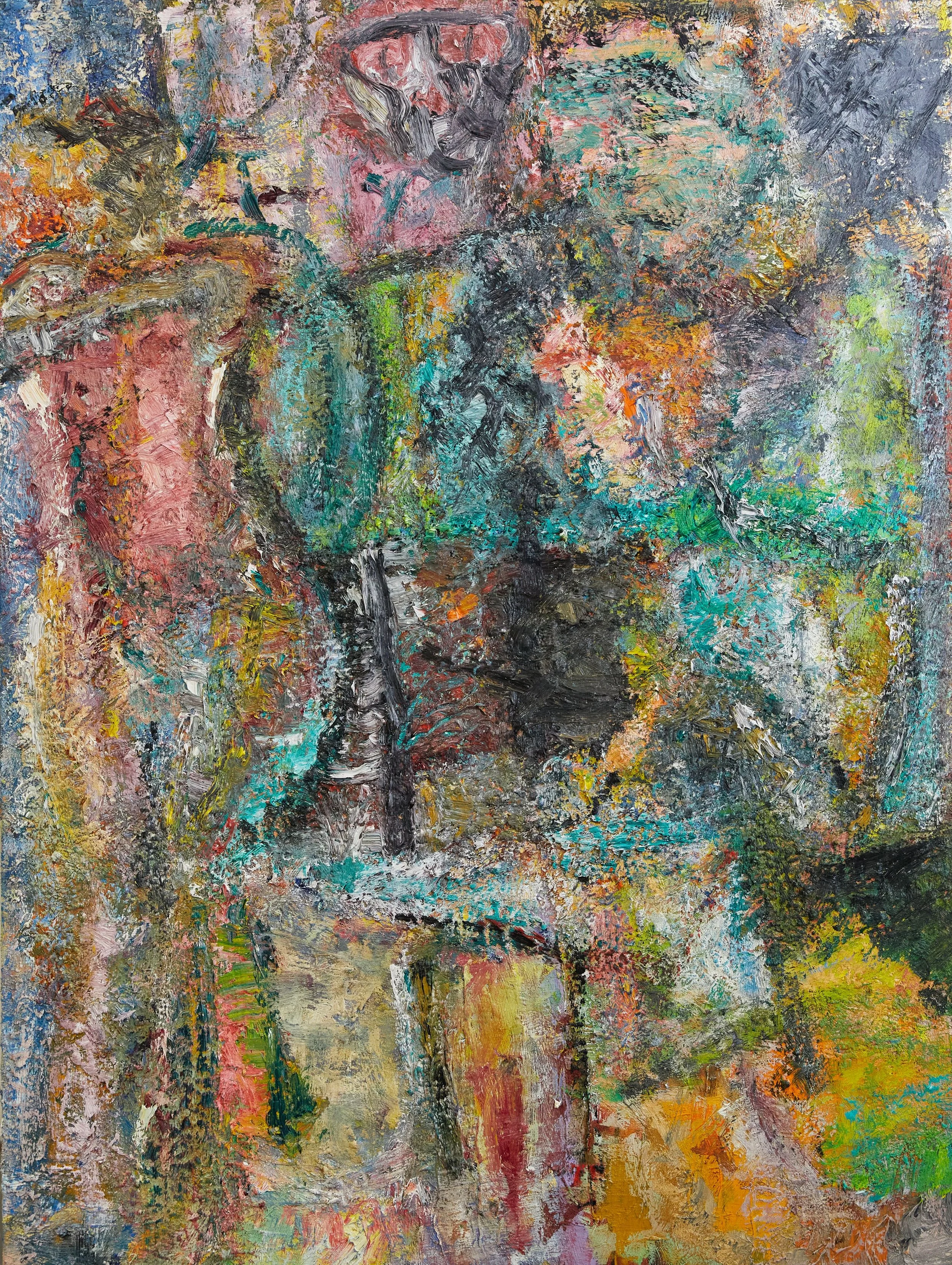 Showroom 2022-24. Oil on canvas, 121 x 91cm