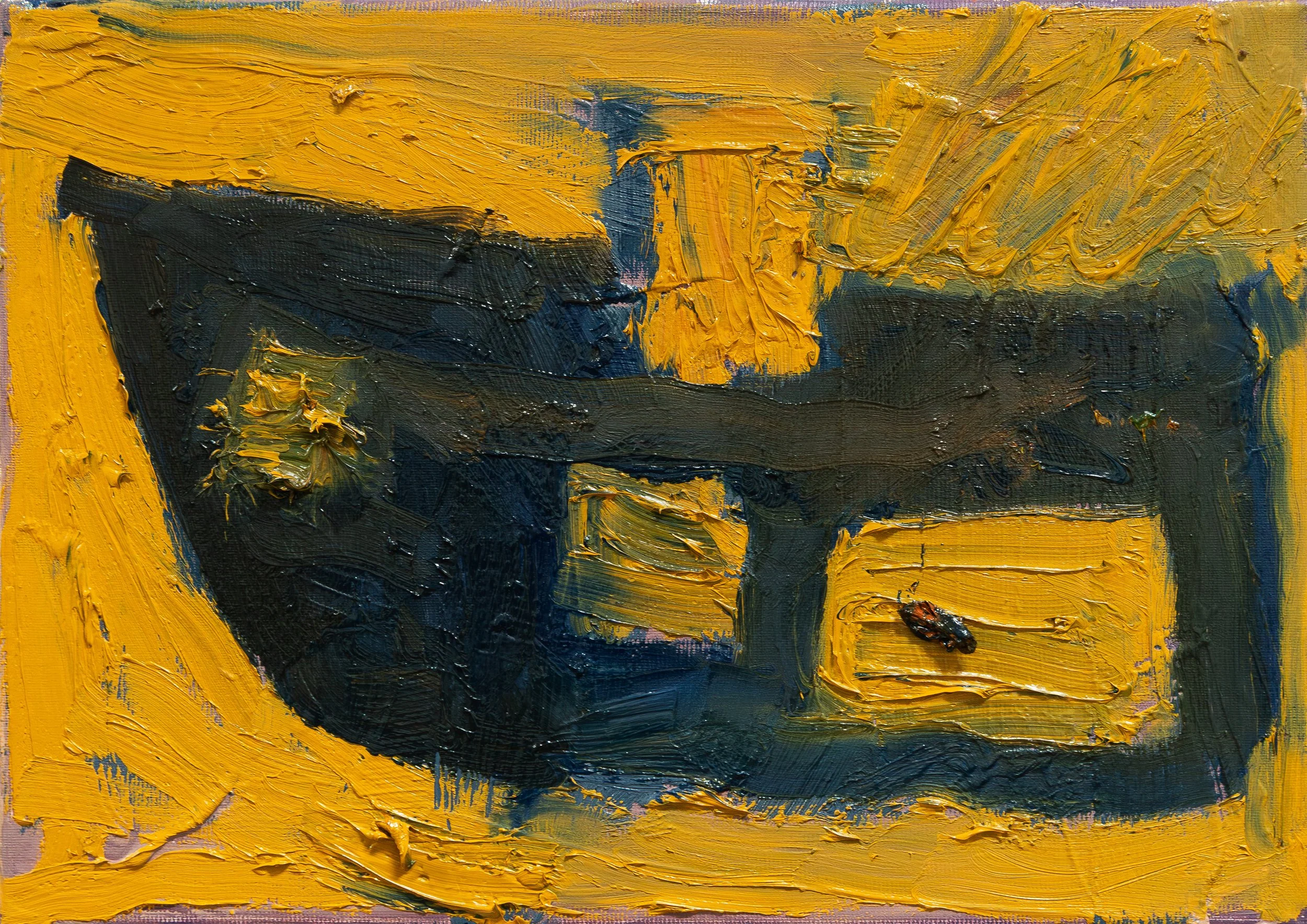 Outlier, 2026. Oil on canvas 35 x 22cm (private collection)
