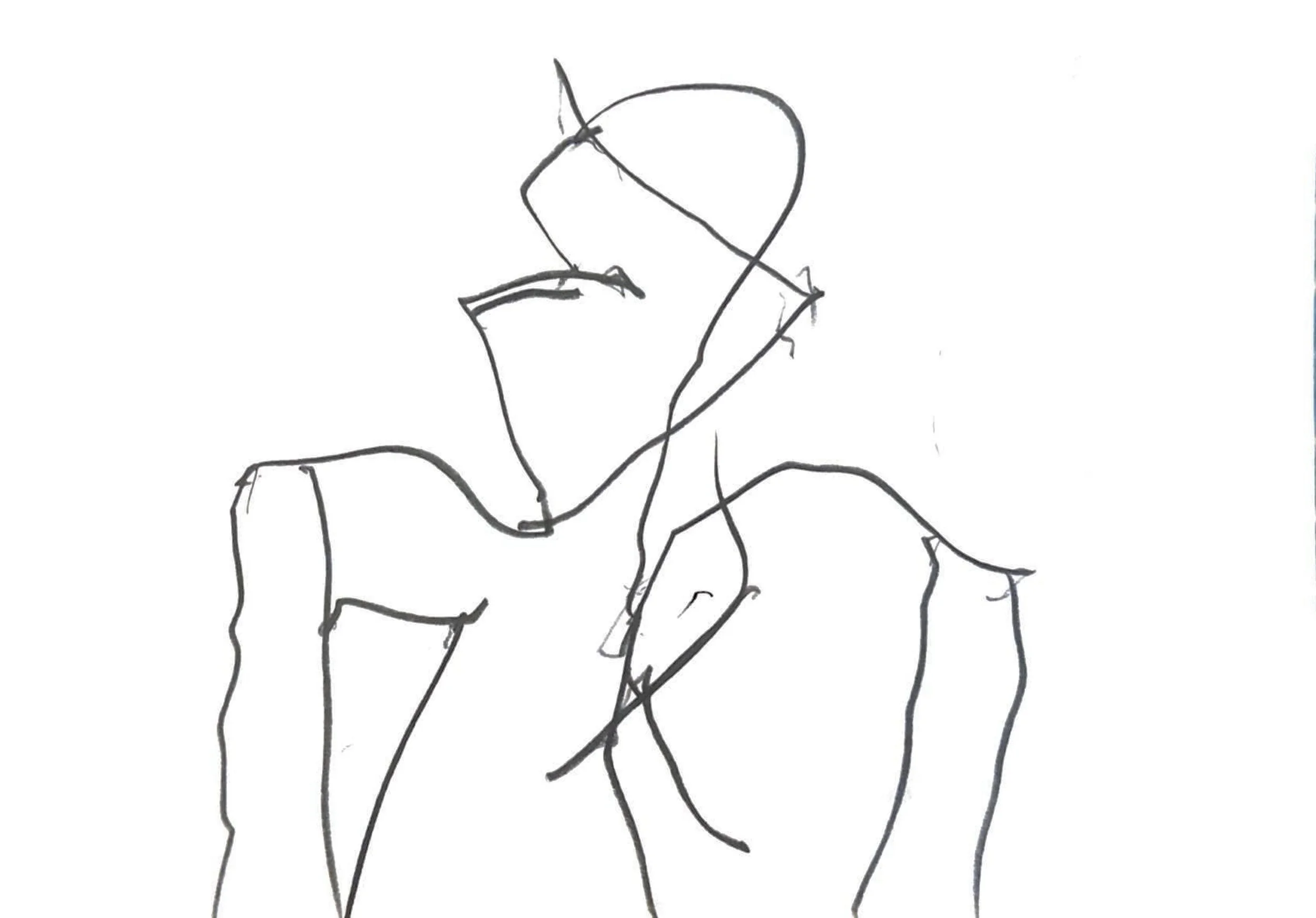 Untitled (PH3), 2025. Graphite on paper, A5 