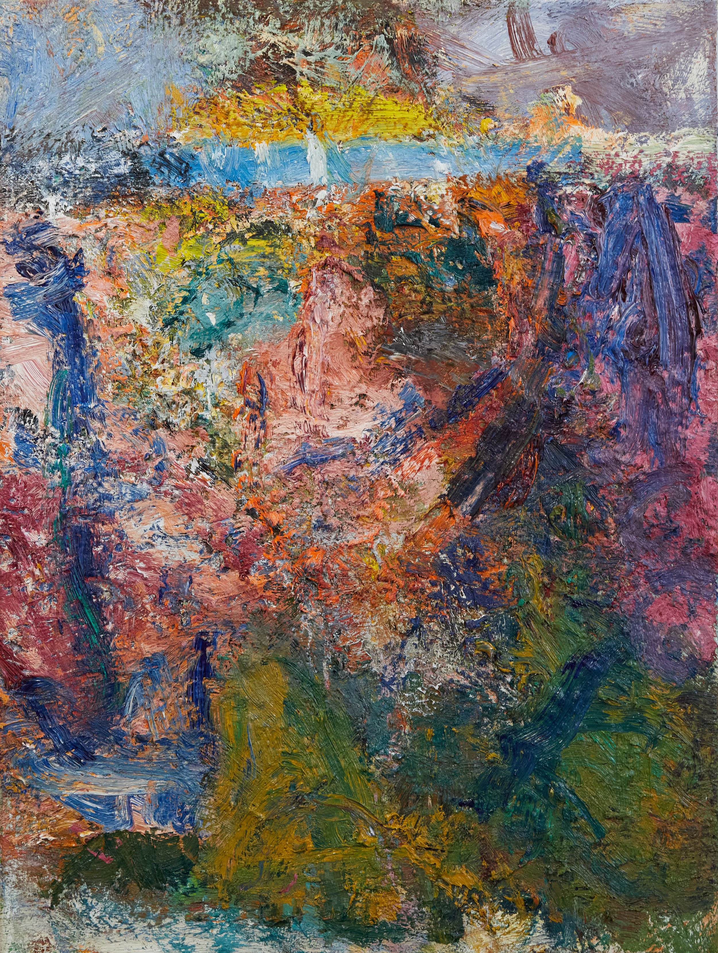 Horizon, 2022-24. Oil on canvas, 48 x 60cm (private collection)