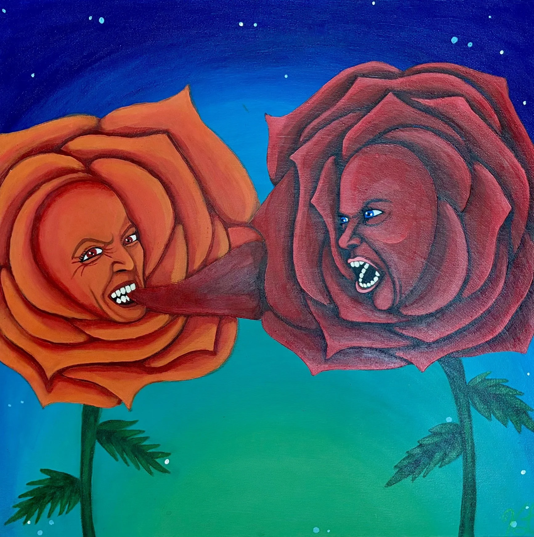 Tension|
24 x 24 pouces|
Acrylique sur toile|
2026|
Disponible