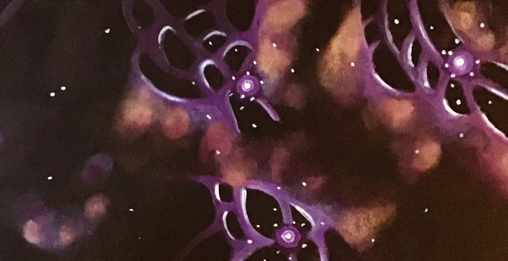 Coraux nébuleuses|
18 x 36 (approximativement)
Acrylique sur toile|
2012
collection privée