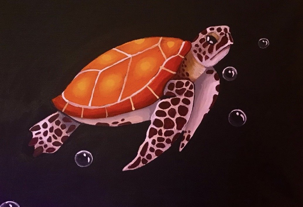 Tortue|
9 x 12 pouces|
Acrylique sur toile|
2023|
Collection privée
