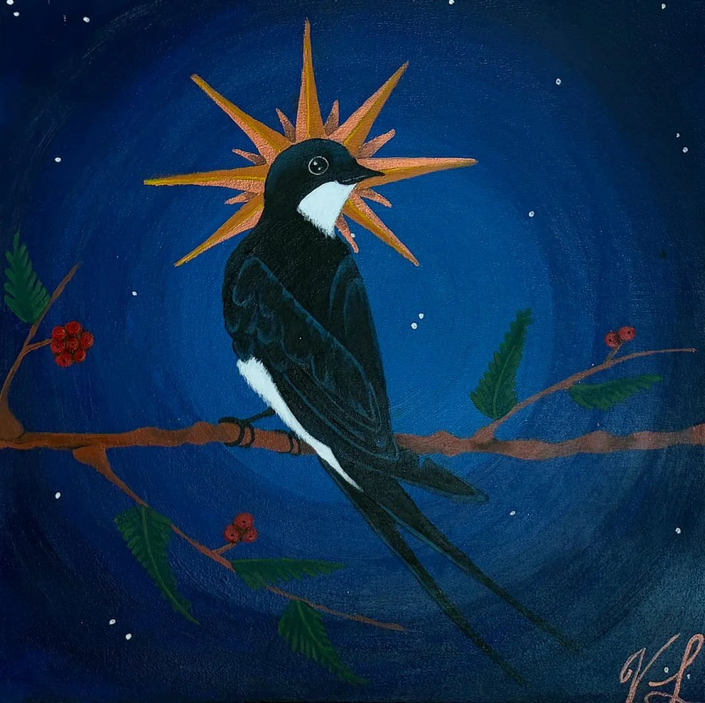 Divin|
18 x 18 pouces|
Acrylique sur toile|
2026|
Disponible
