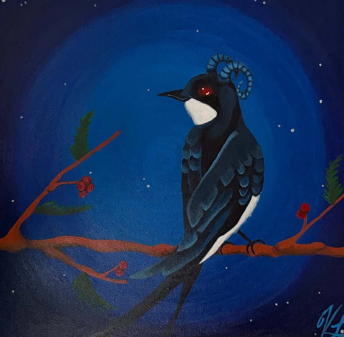 Malin|
18 x 18 pouces|
Acrylique sur toile|
2026|
Disponible