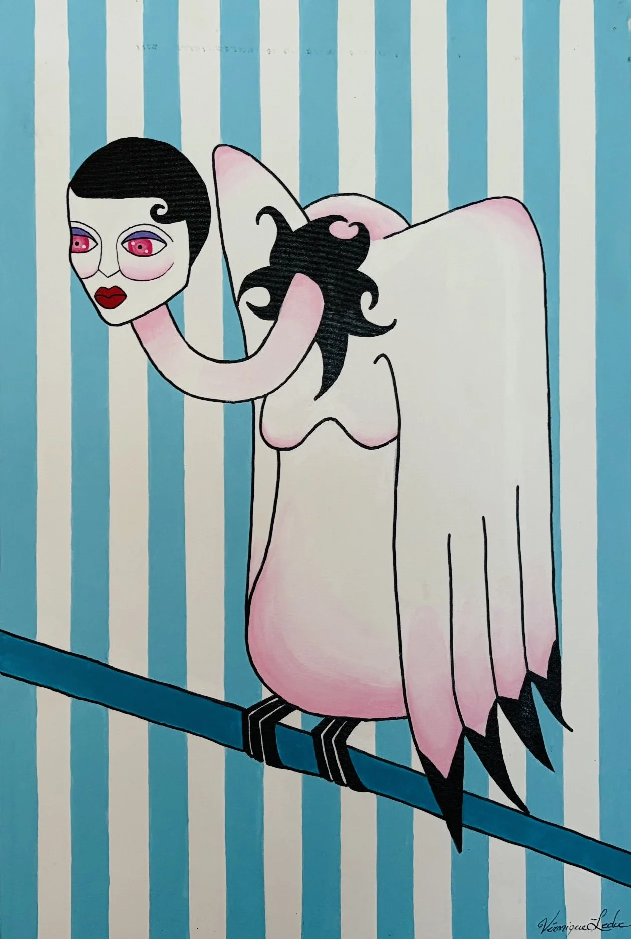 Vautour|
30 x 20 pouces|
Acrylique sur toile|
2019|
Disponible