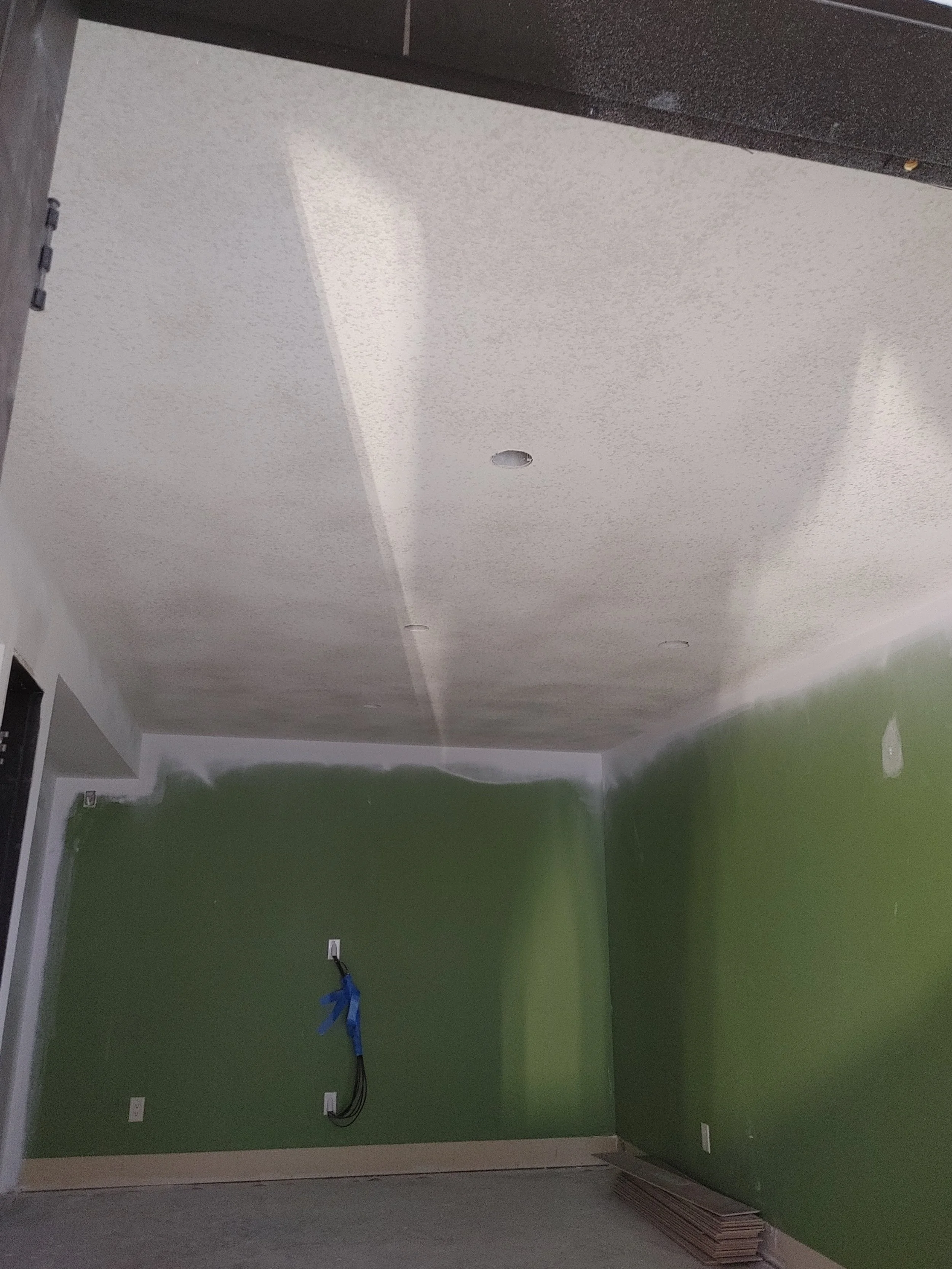 Knockdown texture application