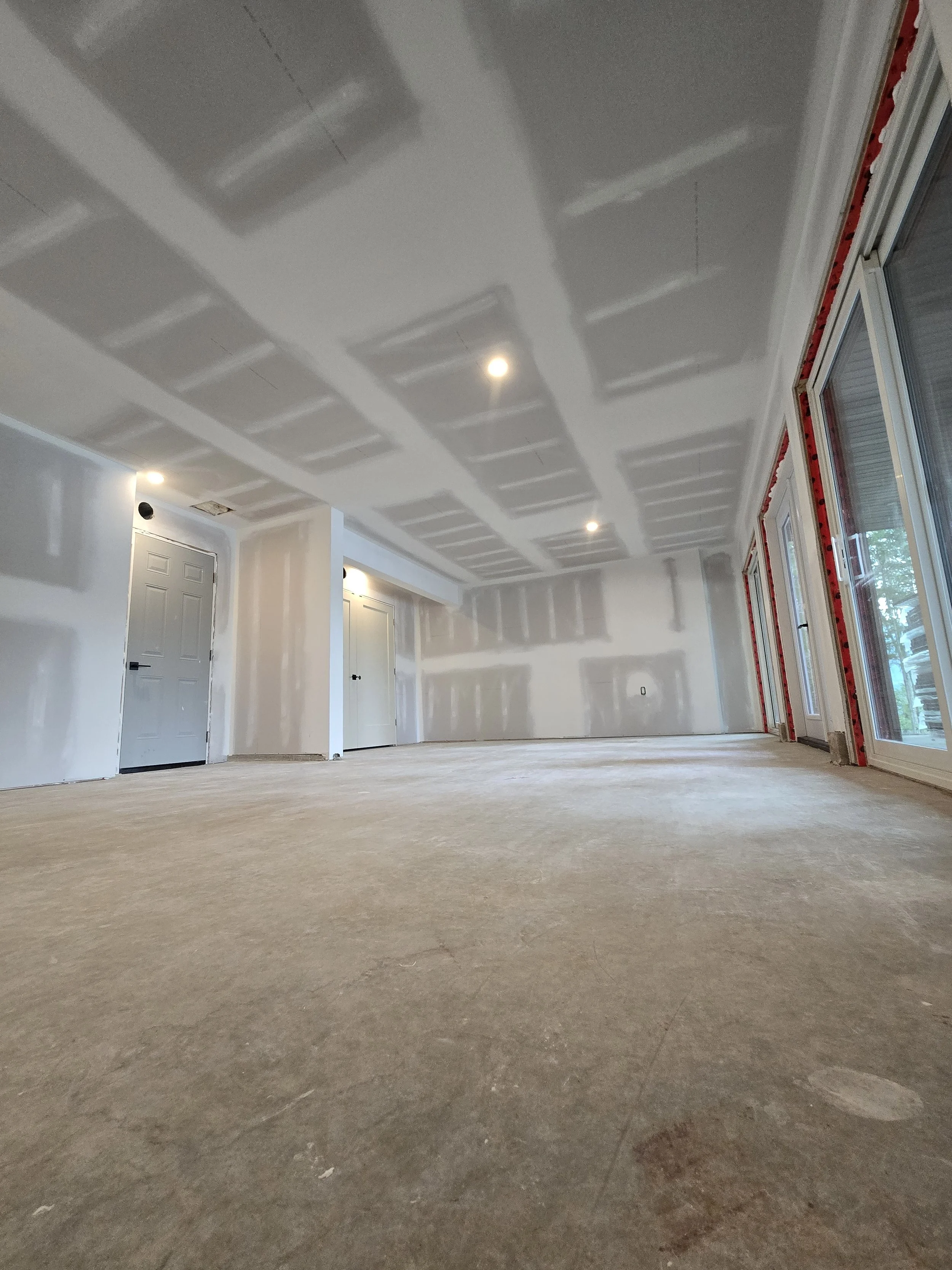 Level 4 drywall finishing
