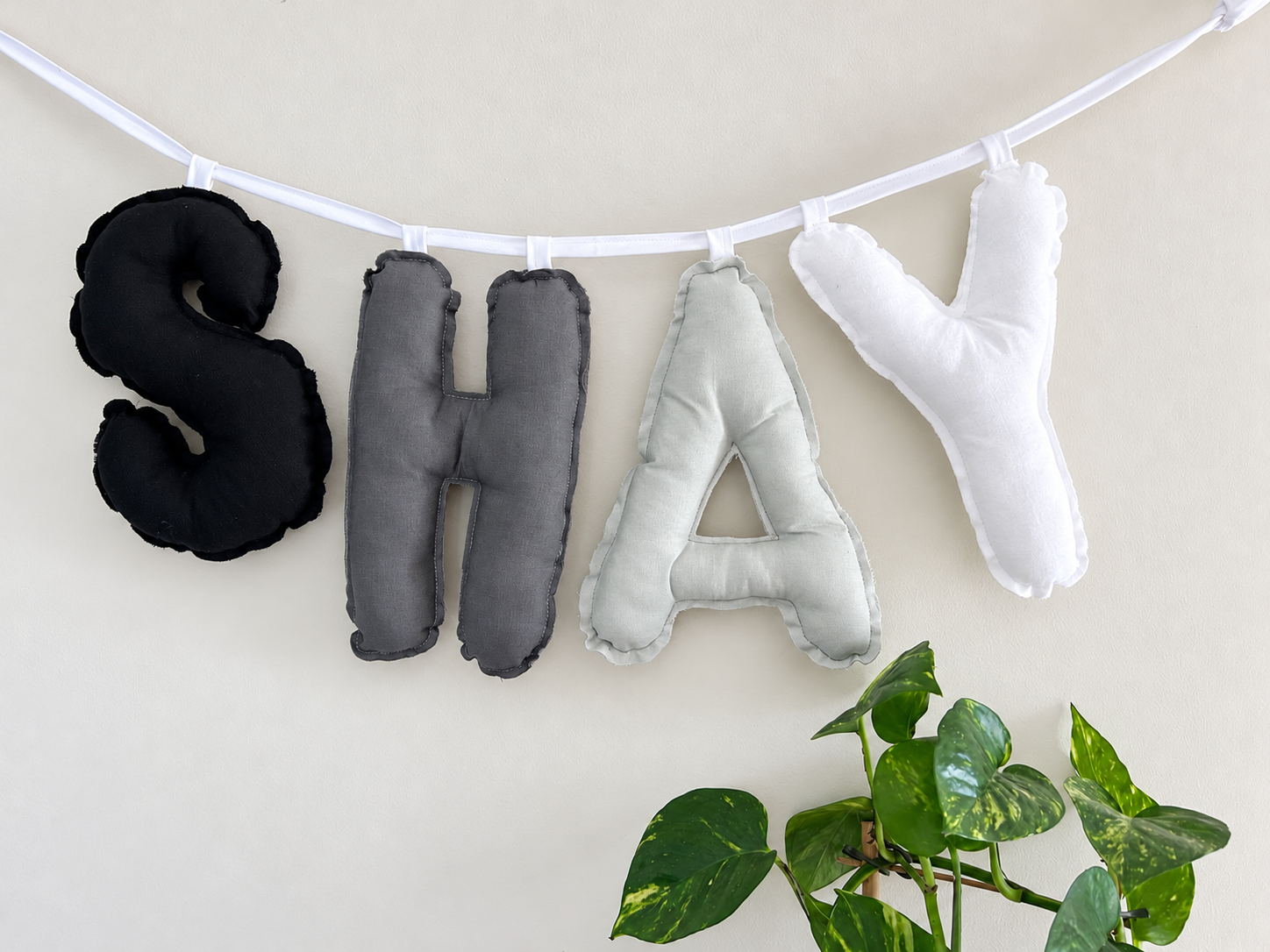 Handmade Bubble Bunting 🌿 6 to 12 Letters