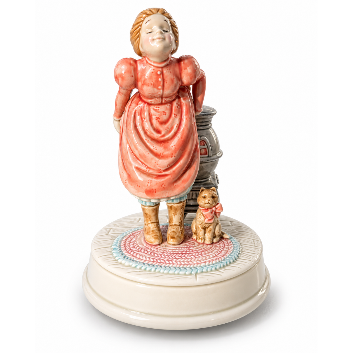 Otagiri “Thank Heaven for Little Girls” Porcelain Music Box