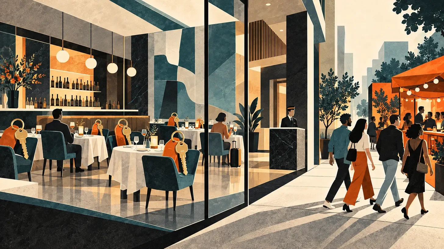 A Hotel Restaurant Fails When Its Only Audience Has a Room Key