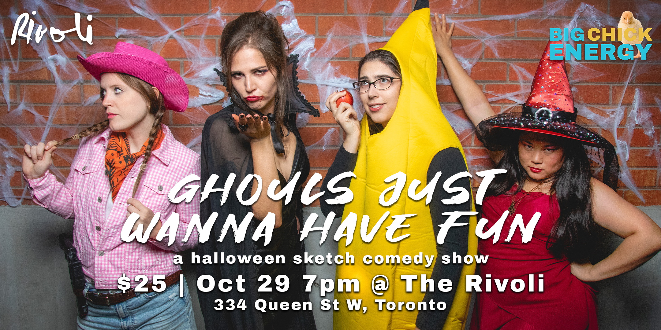 Ghouls Just Wanna Have Fun – A Halloween Sketch Comedy Show (Toronto)